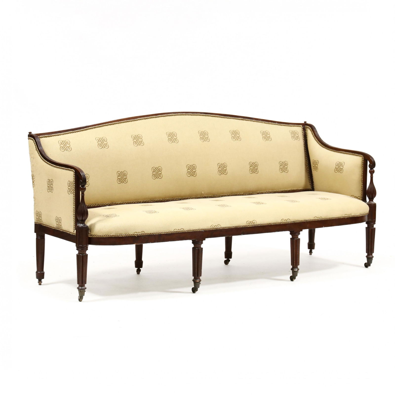 American Sheraton Mahogany Sofa (1 of 6)