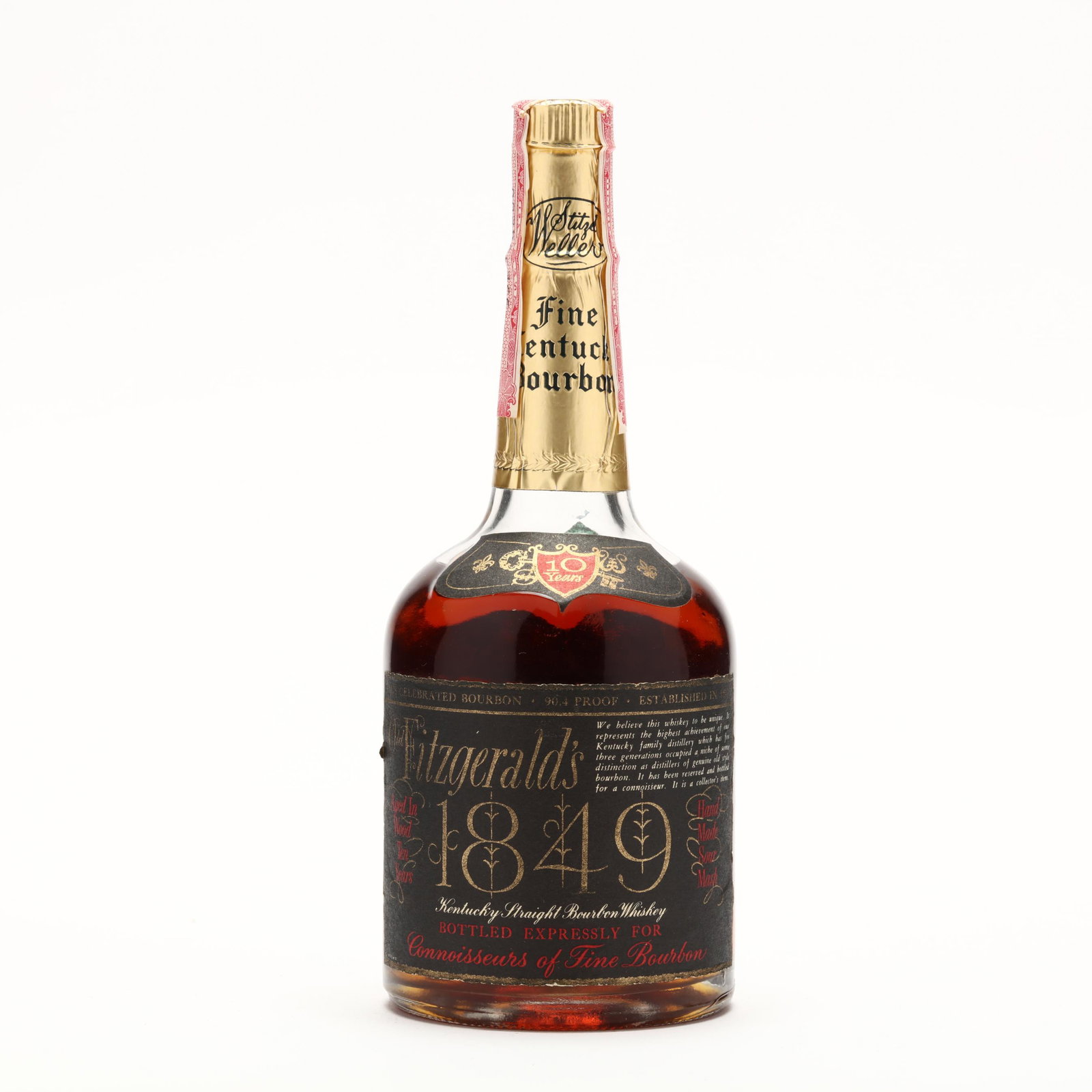 Old Fitzgerald 1849 Whiskey: Old Fitzgerald 1849 Whiskey The buyer acknowledges that he/she is acting within compliance with their state and local laws in regards to the purchase, transportation and delivery of spirituous liquors