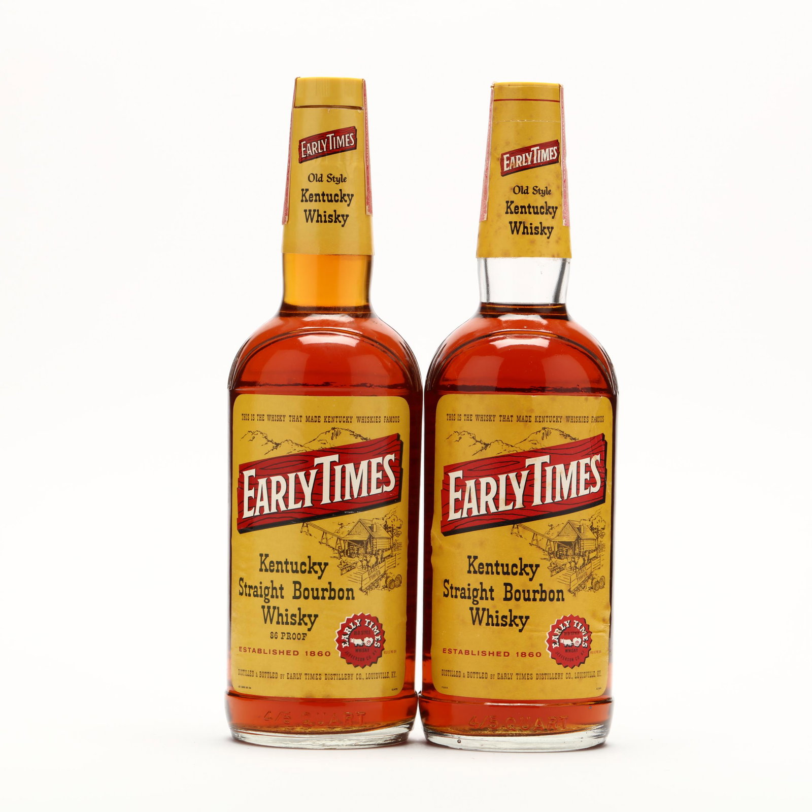 Early Times Kentucky Whisky: Early Times Kentucky Whisky The buyer acknowledges that he/she is acting within compliance with their state and local laws in regards to the purchase, transportation and delivery of spirituous liquors