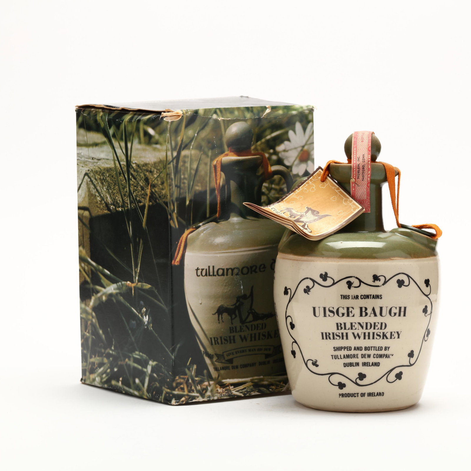 Tullamore Dew Uisge Baugh Irish Whiskey: Tullamore Dew Uisge Baugh Irish Whiskey The buyer acknowledges that he/she is acting within compliance with their state and local laws in regards to the purchase, transportation and delivery of spirit