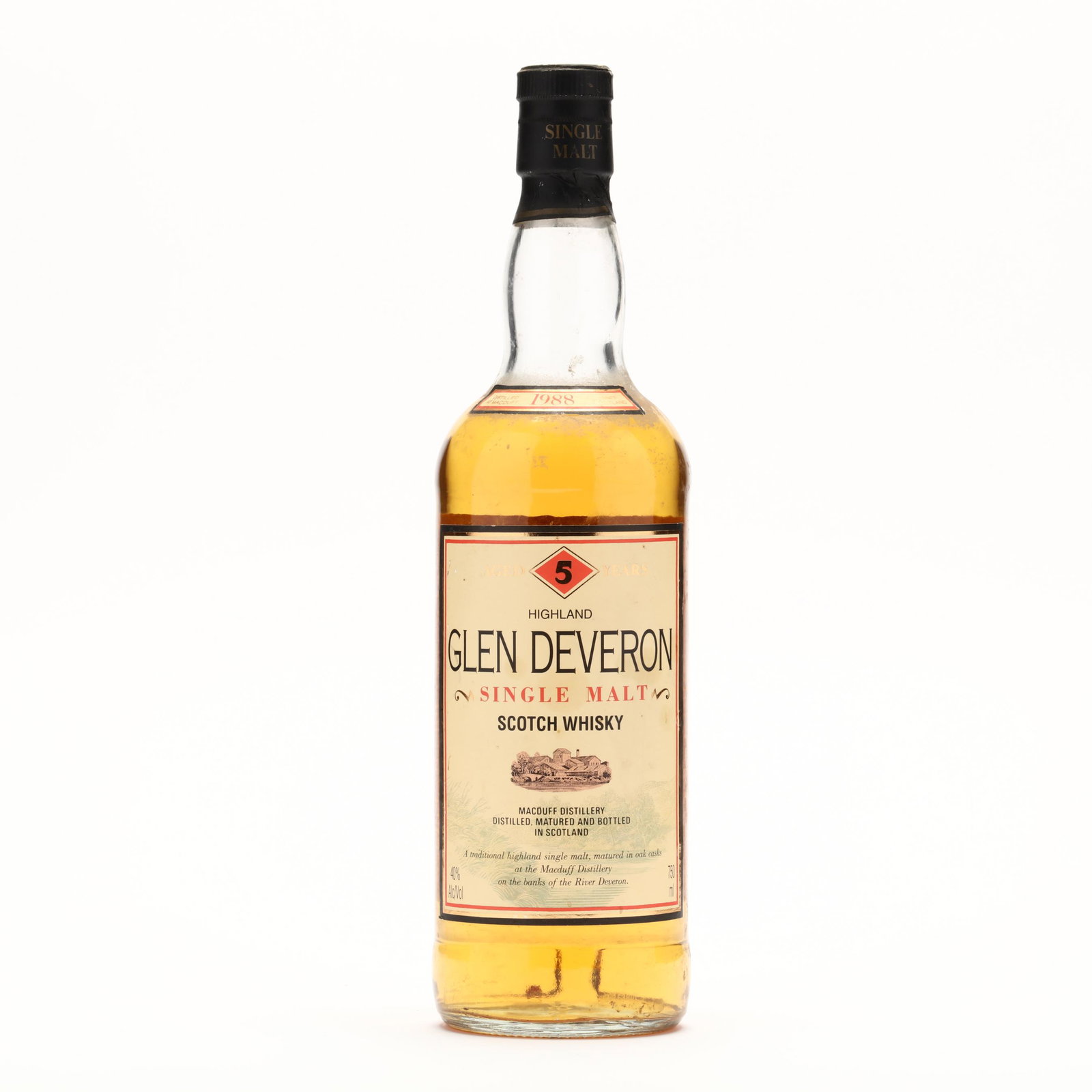 Glen Deveron Scotch Whisky: Glen Deveron Scotch Whisky The buyer acknowledges that he/she is acting within compliance with their state and local laws in regards to the purchase, transportation and delivery of spirituous liquors.