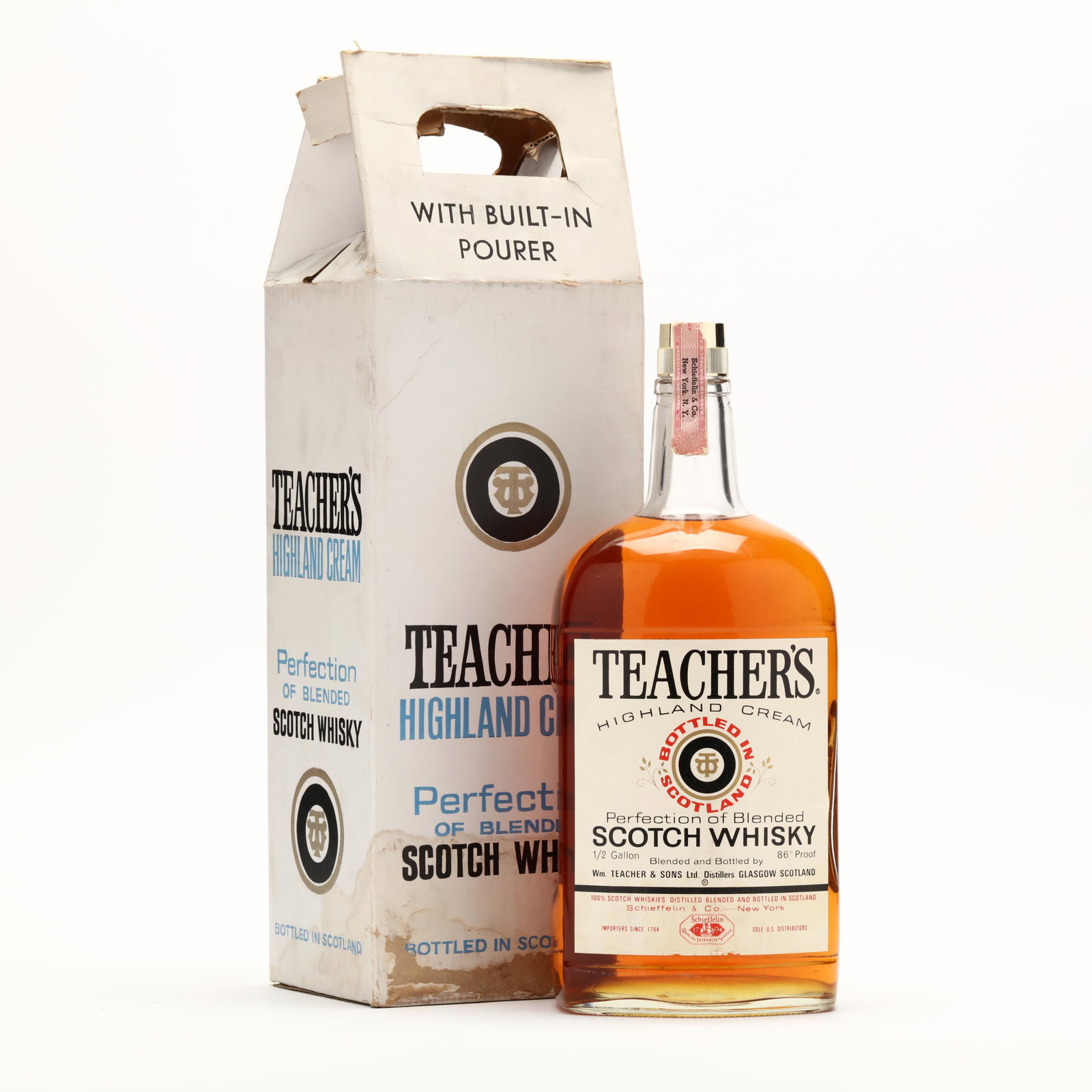 Teacher's Highland Cream Scotch Whisky: Teacher's Highland Cream Scotch Whisky The buyer acknowledges that he/she is acting within compliance with their state and local laws in regards to the purchase, transportation and delivery of spiritu