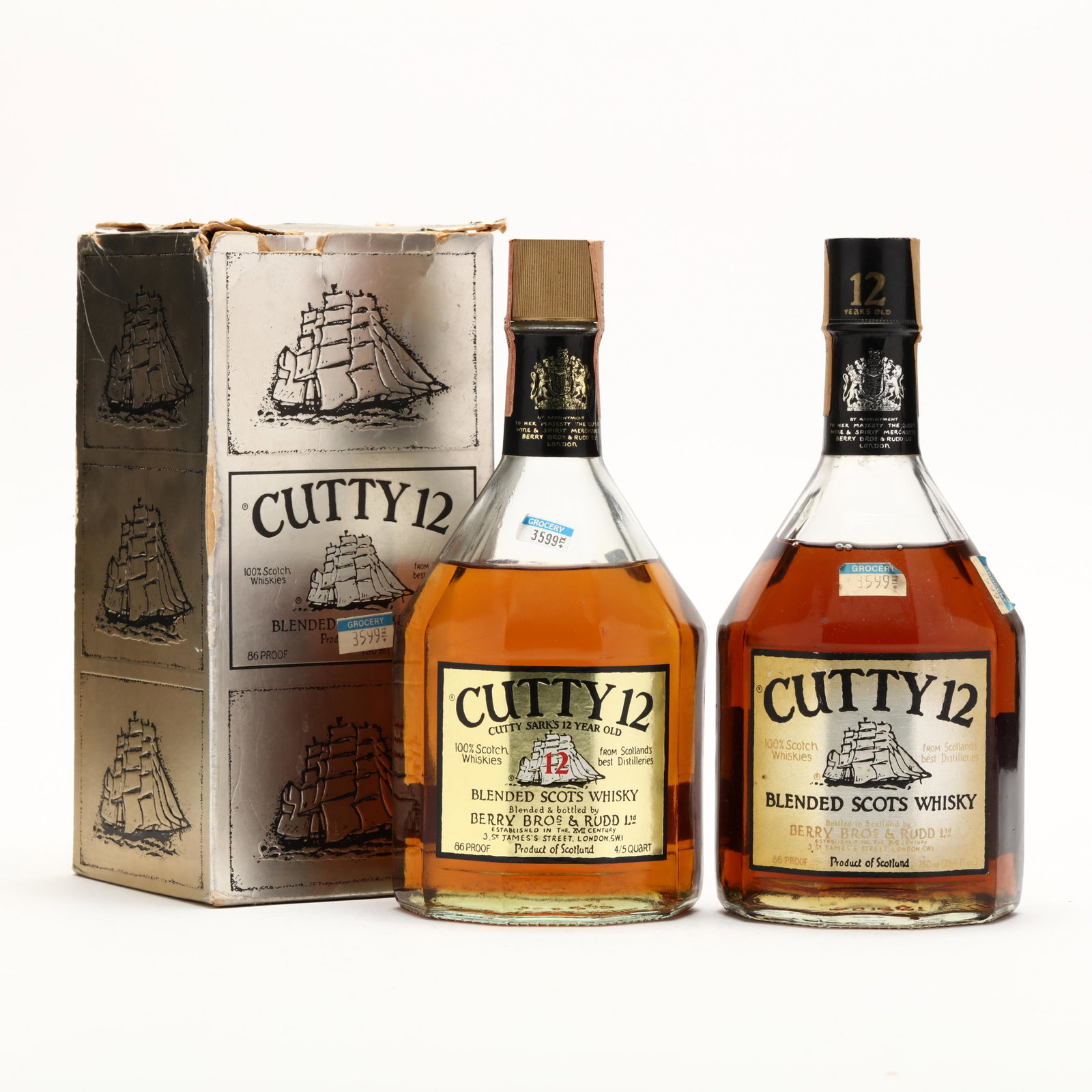 Cutty 12 (Cutty Sark) Blended Scots Whisky: Cutty 12 (Cutty Sark) Blended Scots Whisky The buyer acknowledges that he/she is acting within compliance with their state and local laws in regards to the purchase, transportation and delivery of spi