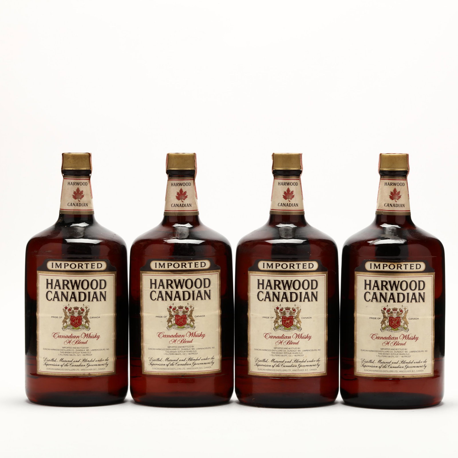 Harwood Blended Canadian Whisky: Harwood Blended Canadian Whisky The buyer acknowledges that he/she is acting within compliance with their state and local laws in regards to the purchase, transportation and delivery of spirituous liq