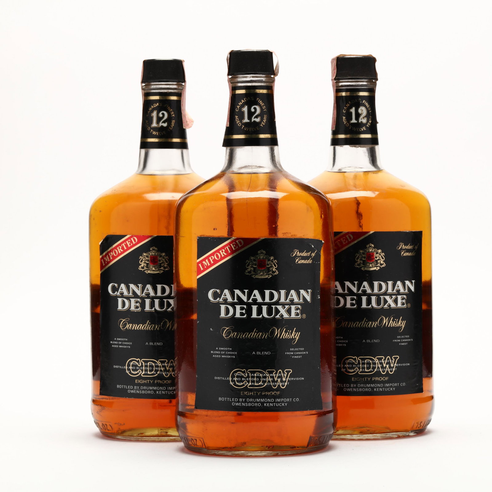 Canadian De Luxe Whisky: Canadian De Luxe Whisky The buyer acknowledges that he/she is acting within compliance with their state and local laws in regards to the purchase, transportation and delivery of spirituous liquors. Th