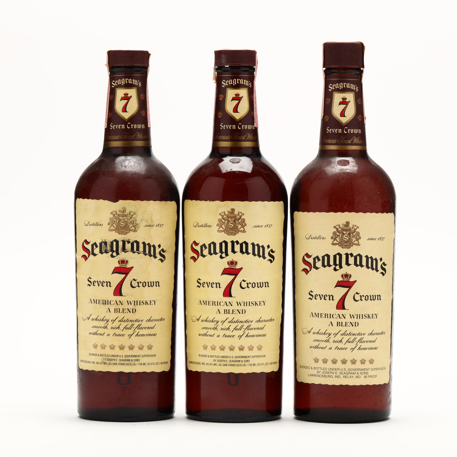 Seagram's 7 Crown American Blended Whiskey: Seagram's 7 Crown American Blended Whiskey The buyer acknowledges that he/she is acting within compliance with their state and local laws in regards to the purchase, transportation and delivery of spi