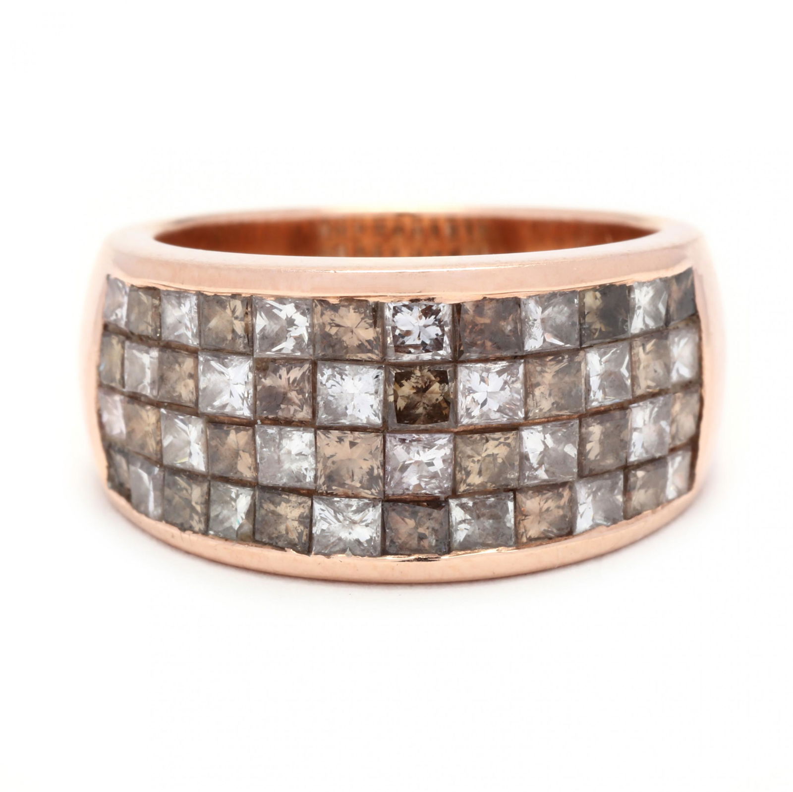 Rose Gold and Diamond-Set Ring (1 of 5)