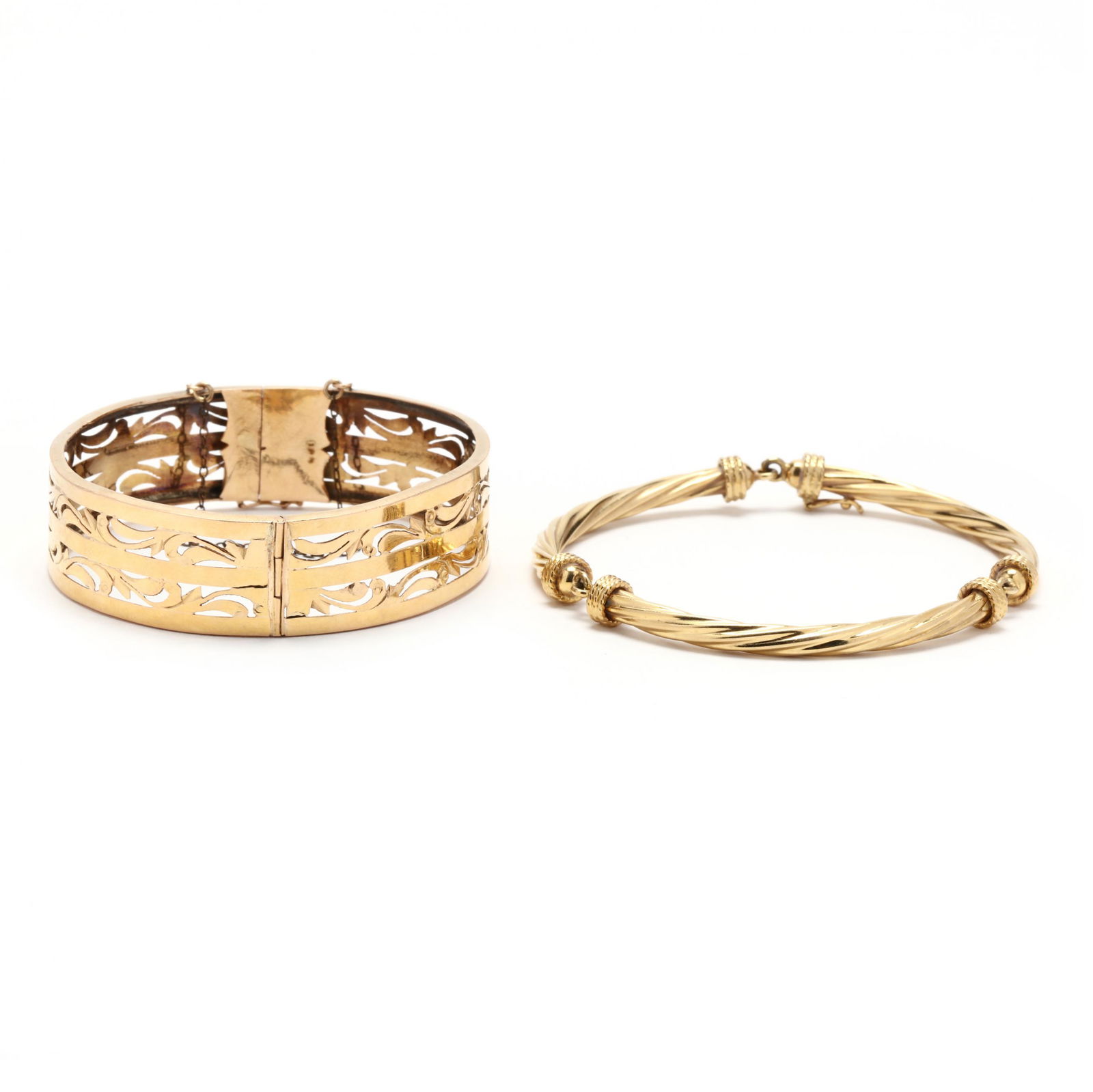 Two Gold Bracelets (1 of 5)