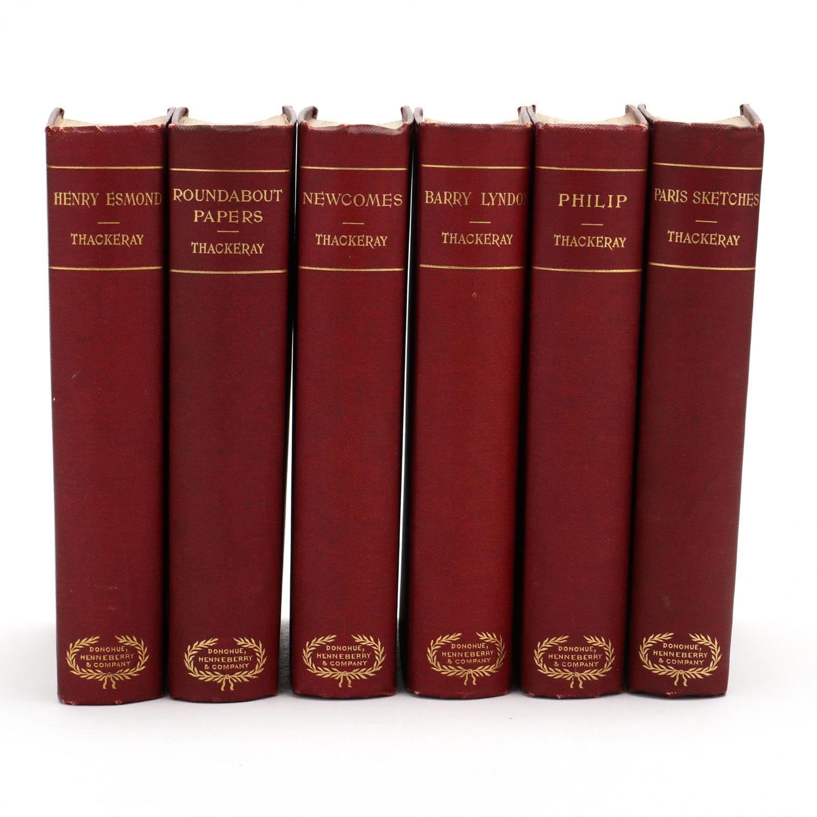 Set of Six Books by William Makepeace Thackeray (1 of 5)