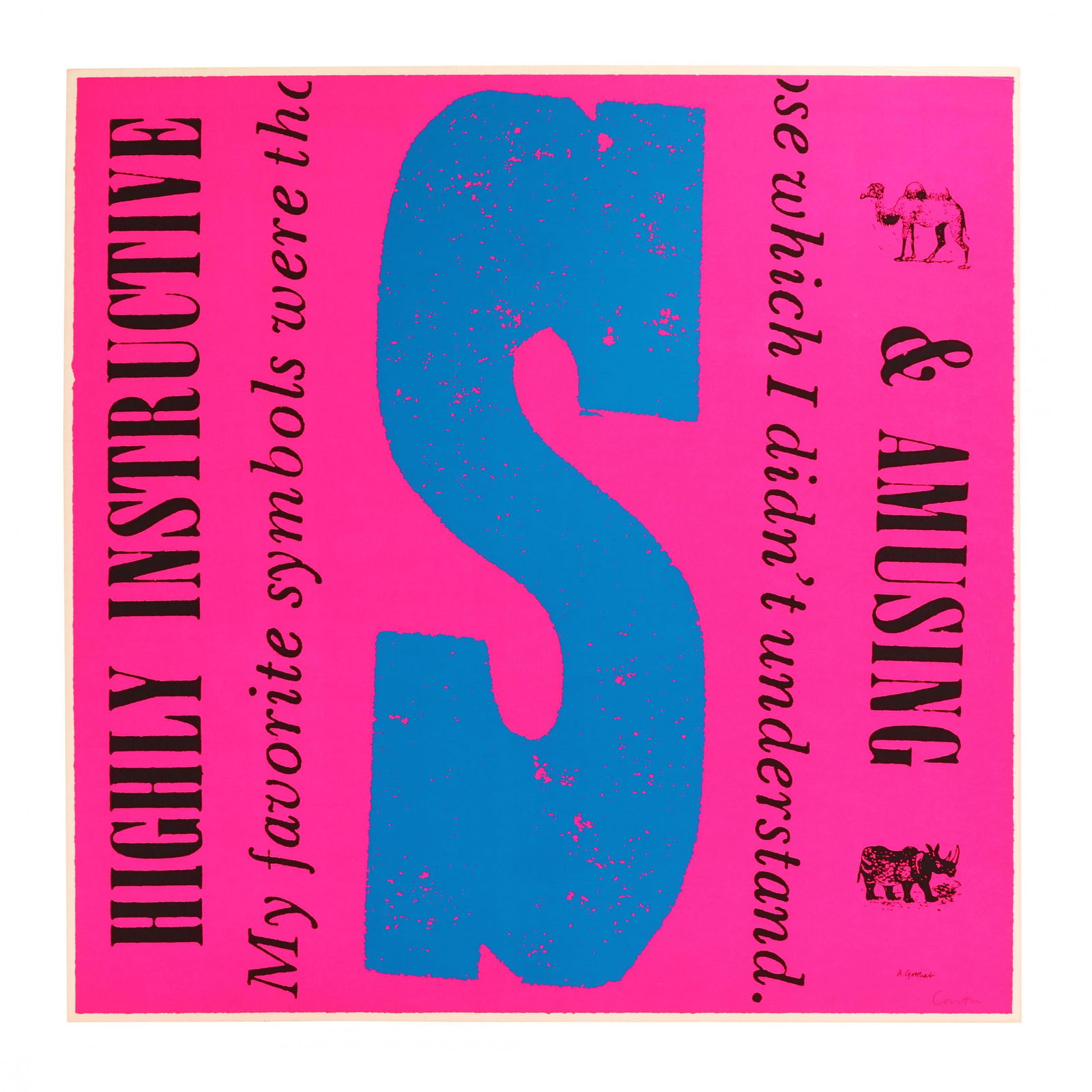 Corita Kent (Sister Mary Corita) (American (1 of 3)