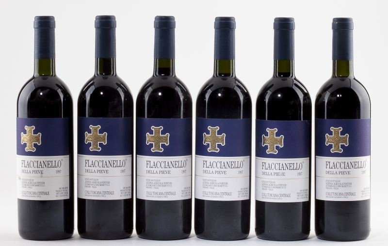 Fontodi: Fontodi - Vintage 1997 Flaccianello Della Pieve "A dark ruby/purple color is followed by a strikingly fragrant nose of saddle leather, cedar, licorice, vanilla, and black cherry/blackberry fruit. The 
