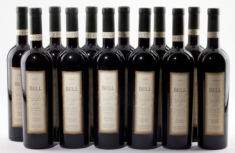 Bell: Bell - Vintage 1995 Baritelle Vineyard, Rutherford, Cabernet Sauvignon Removed from a large temperature-controlled subterranean wine cellar of an important collector. 12 bottles