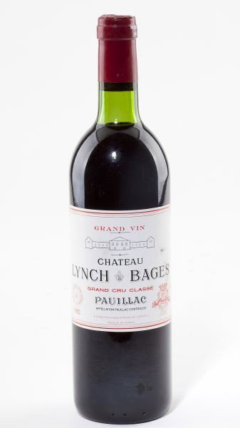 Chateau Lynch Bages: Chateau Lynch Bages - Vintage 1982 Pauillac "This vintage was a modern benchmark for the estate. Intense aromas and flavors of berry, currant, mint and light toasty oak. Full, round and refined, with 