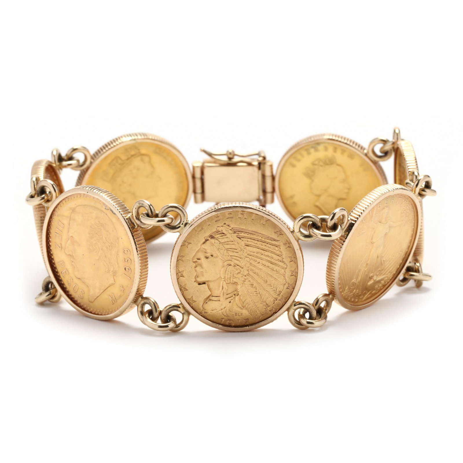 Gold Coin Bracelet (1 of 9)