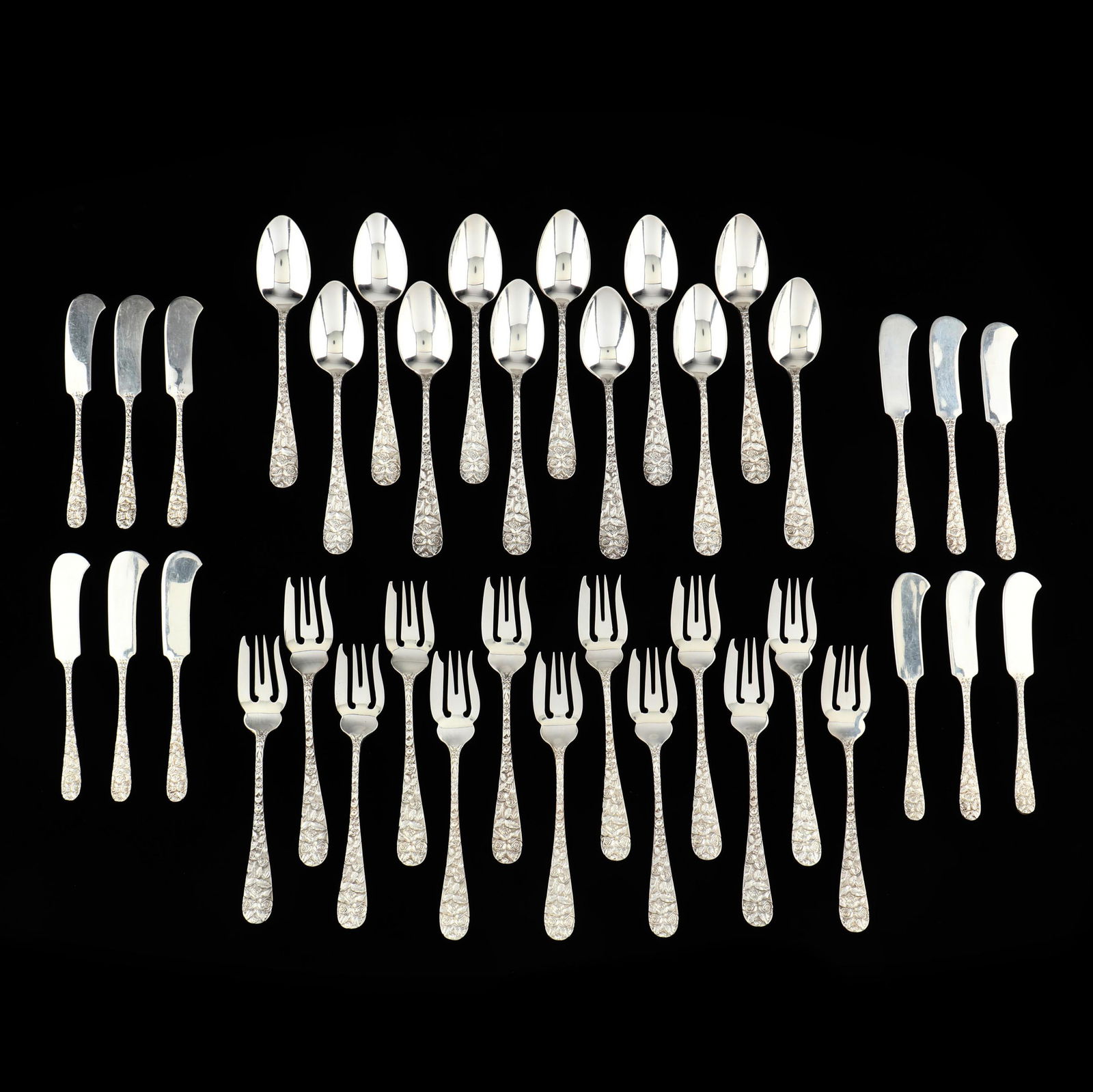 Schofield  Baltimore Rose  Sterling Silver Flatware (1 of 3)