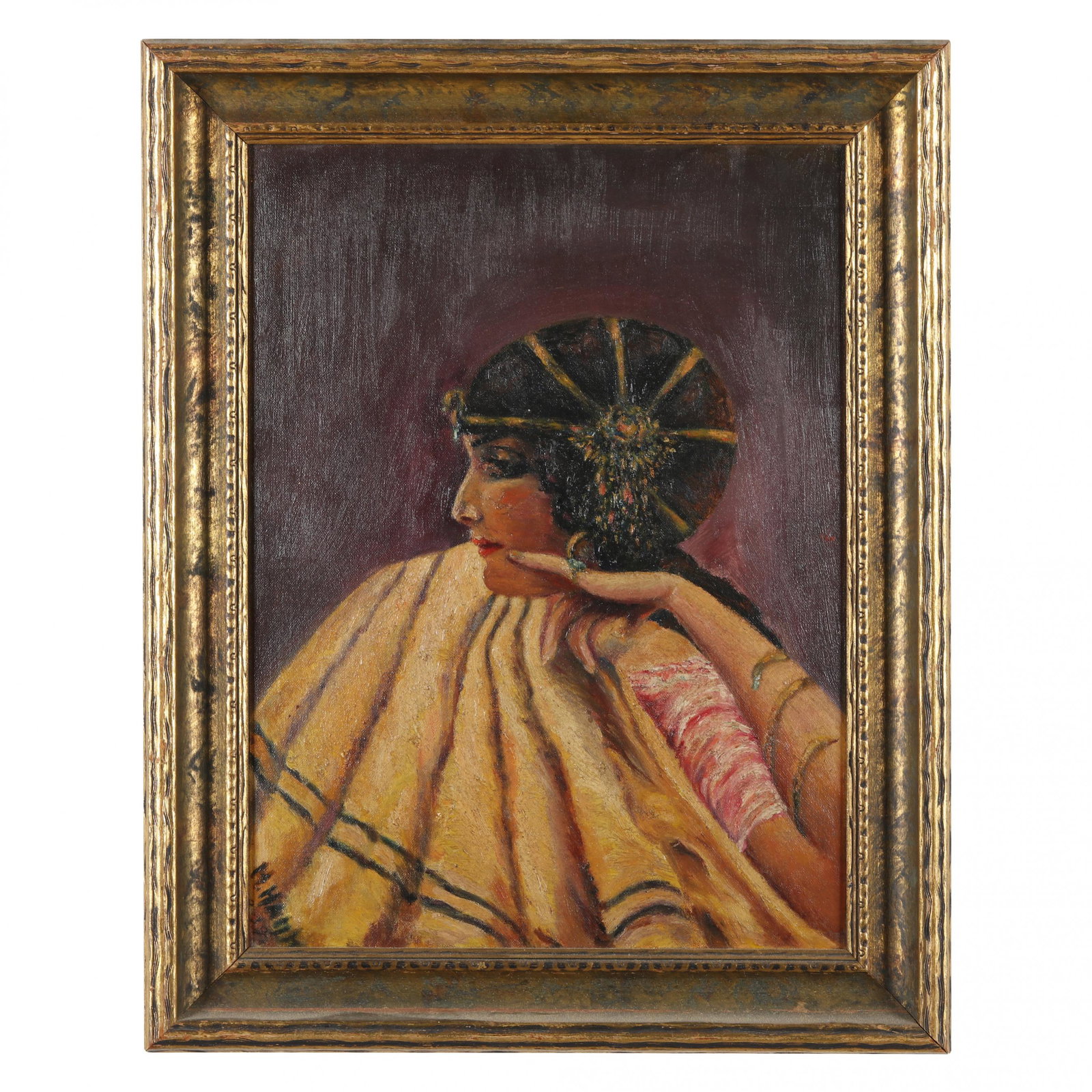 H. Hahn (German, early 20th century), Art Deco Portrait of a Lady (1 of 6)