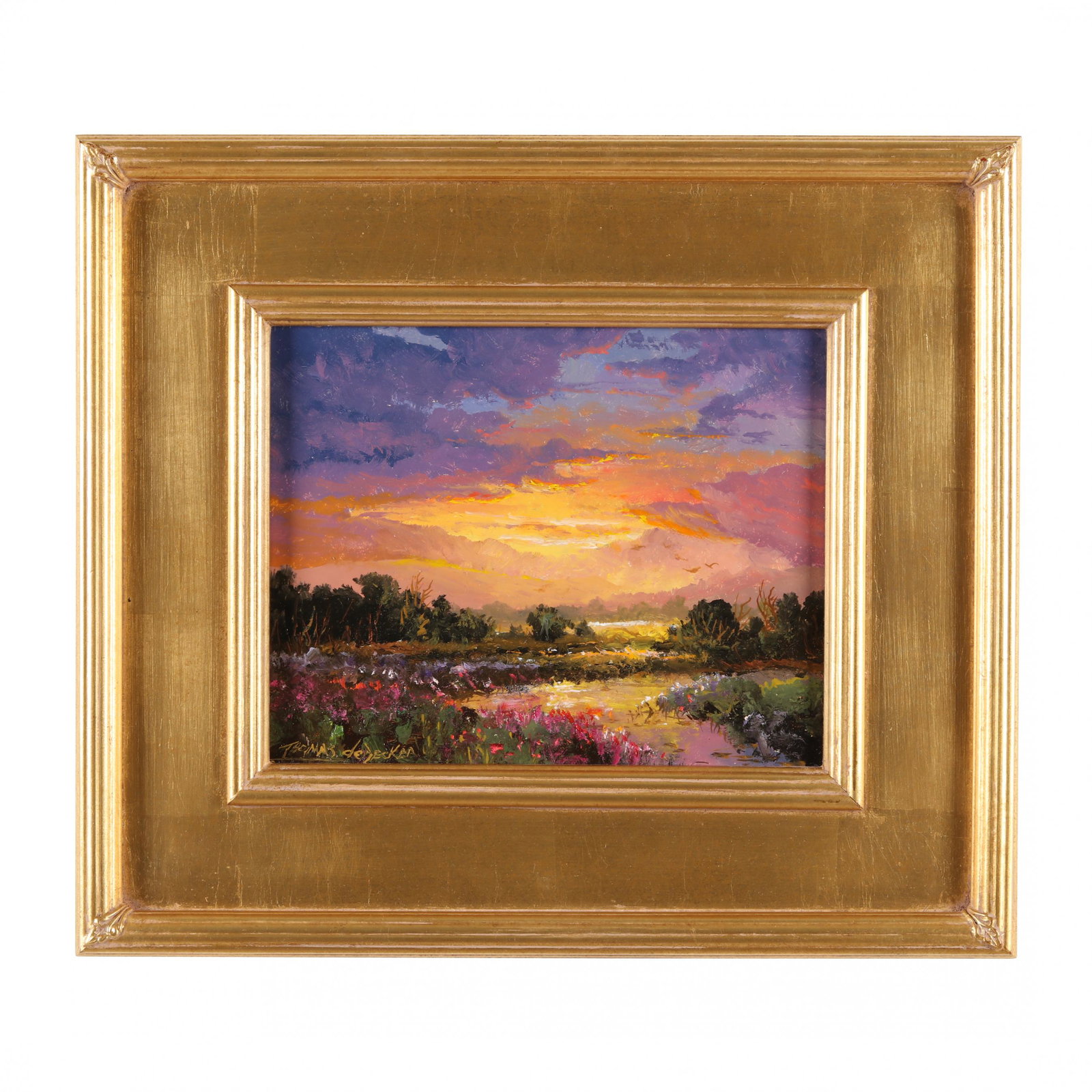 Thomas deDecker (American, b. 1951),  Valley Sunset (1 of 5)