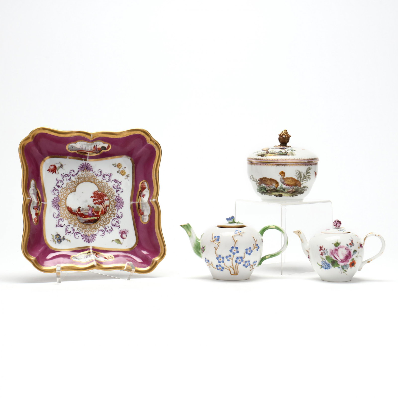Four Continental Porcelains (1 of 9)