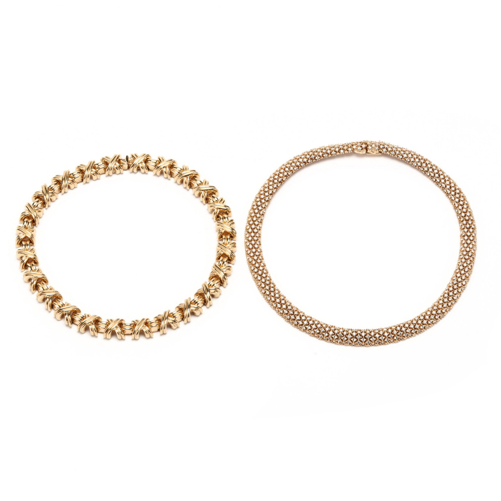 Two Costume Necklaces, Ciner (1 of 4)