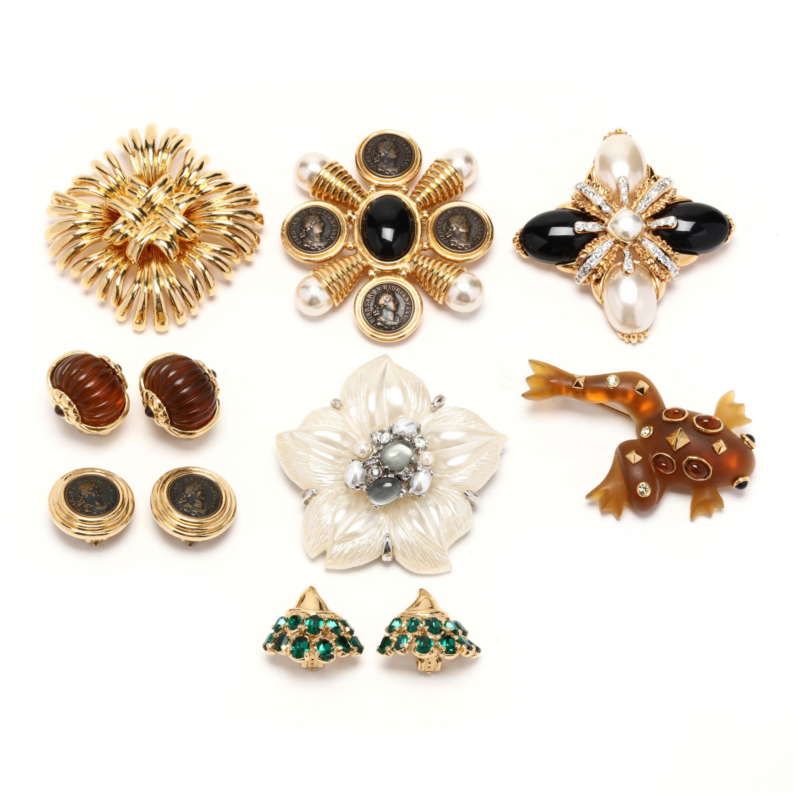 Eight Costume Jewelry Items, Replica (1 of 9)