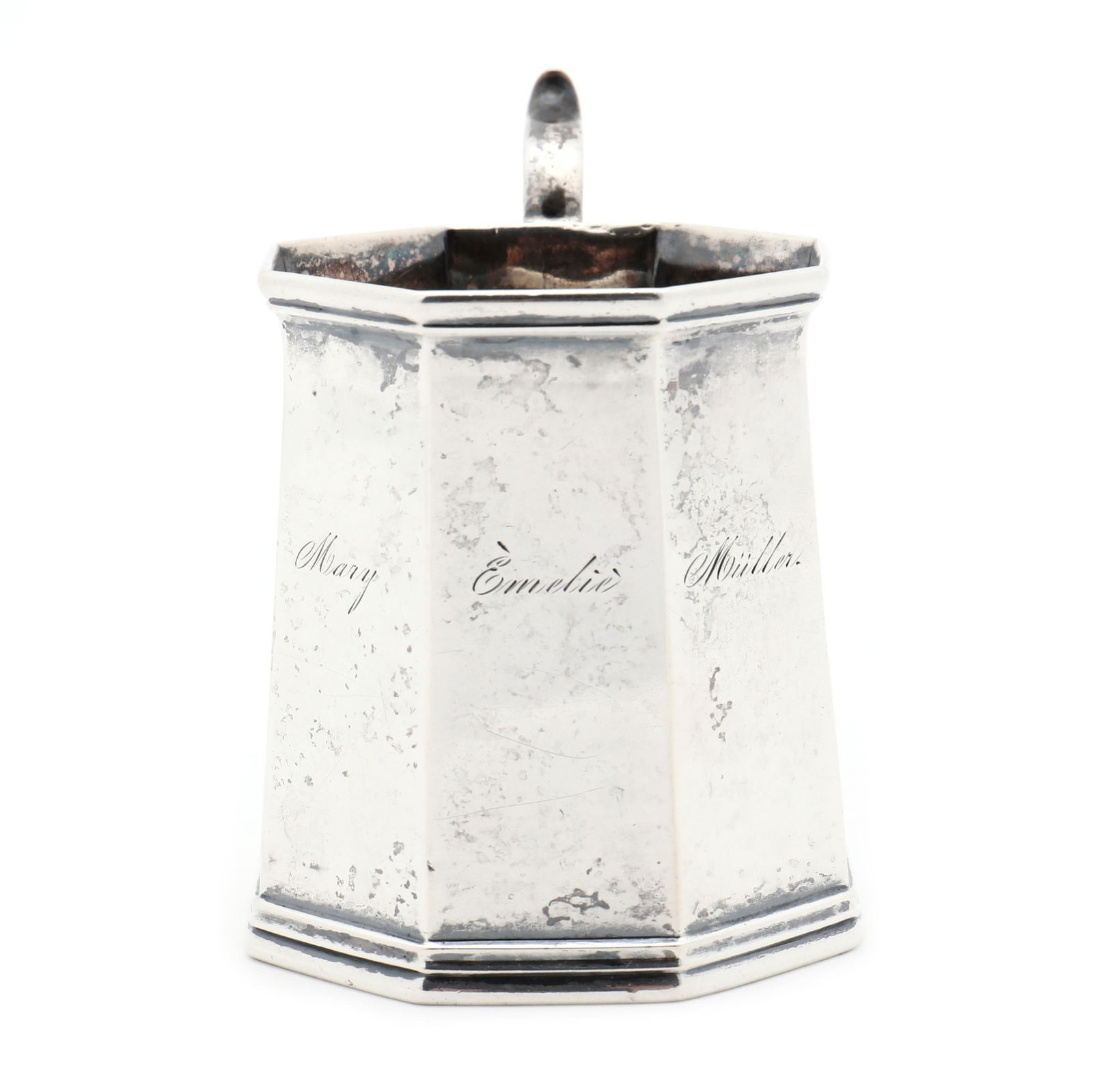 A Cincinnati, Ohio Coin Silver Cup, Mark of McGrew & Beggs (1 of 7)