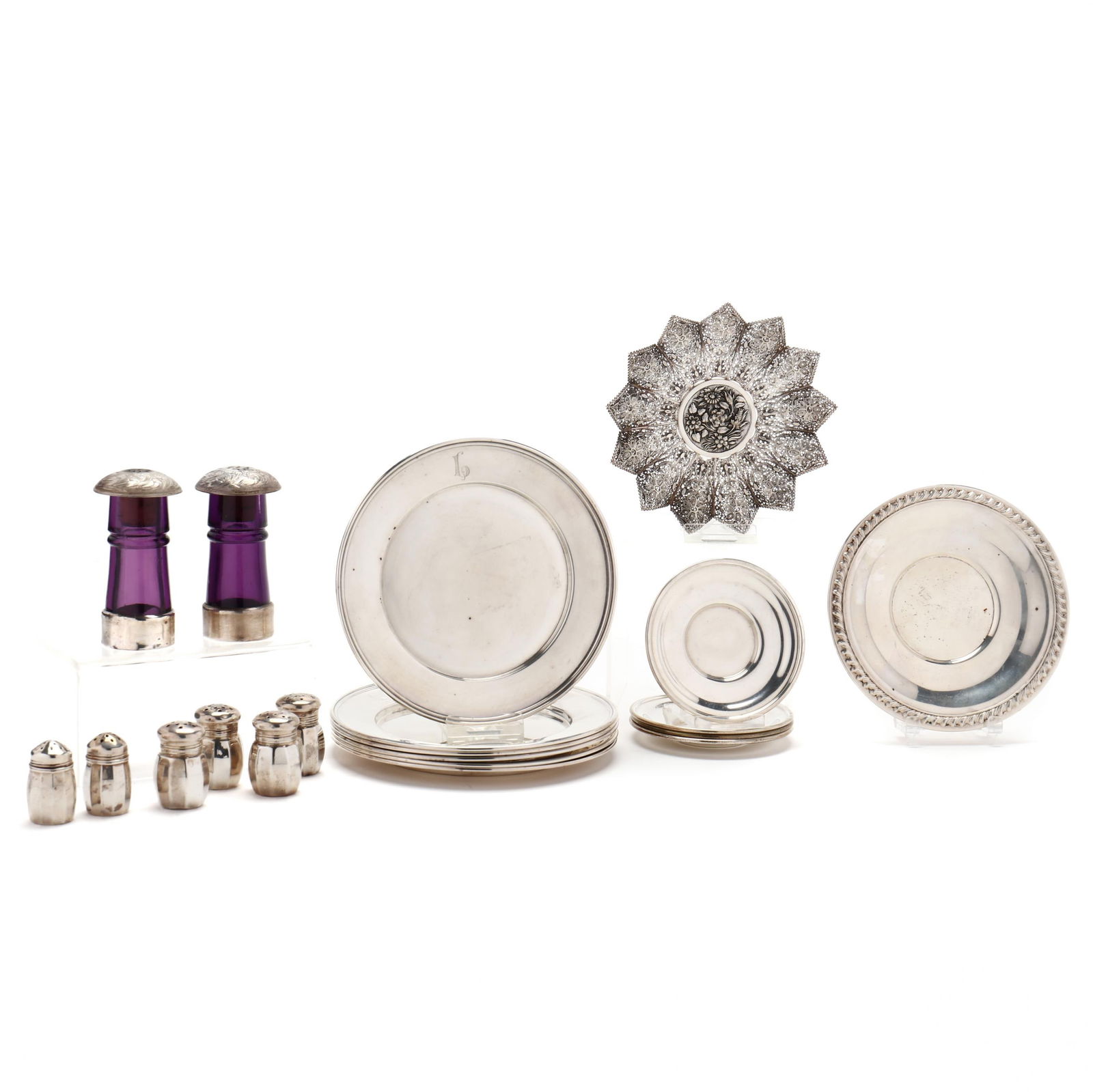 Collection of Silver Serving Accessories (1 of 14)