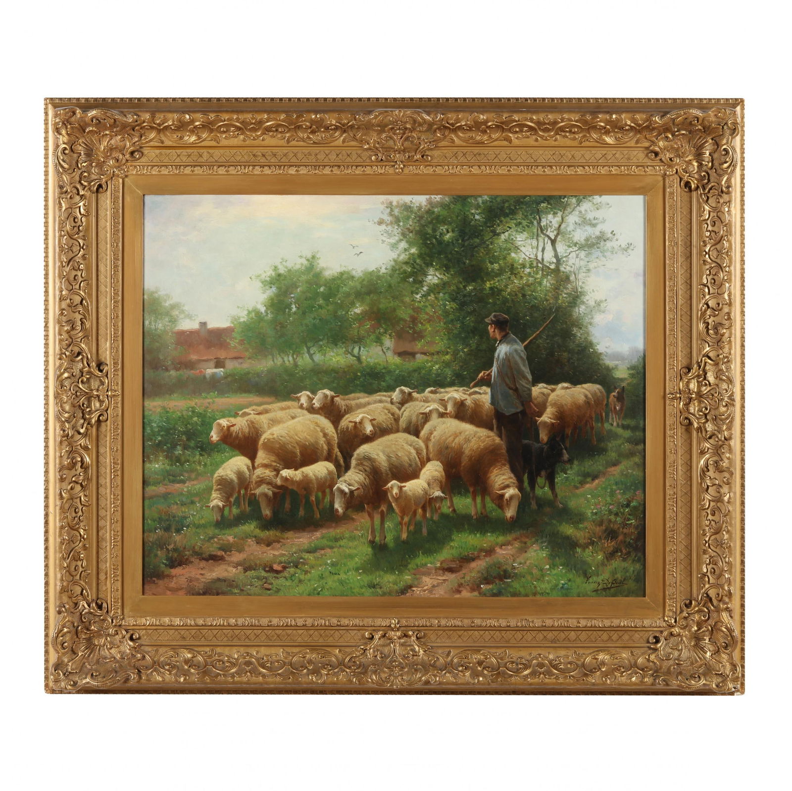 Franz de Beul (Belgian, 1849-1919),  A Moment's Rest (1 of 6)