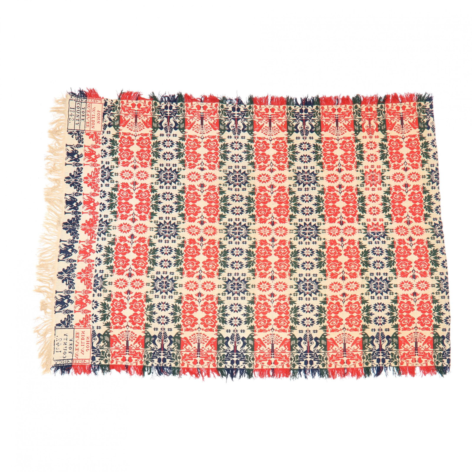 Antique Coverlet York County, PA (1 of 3)