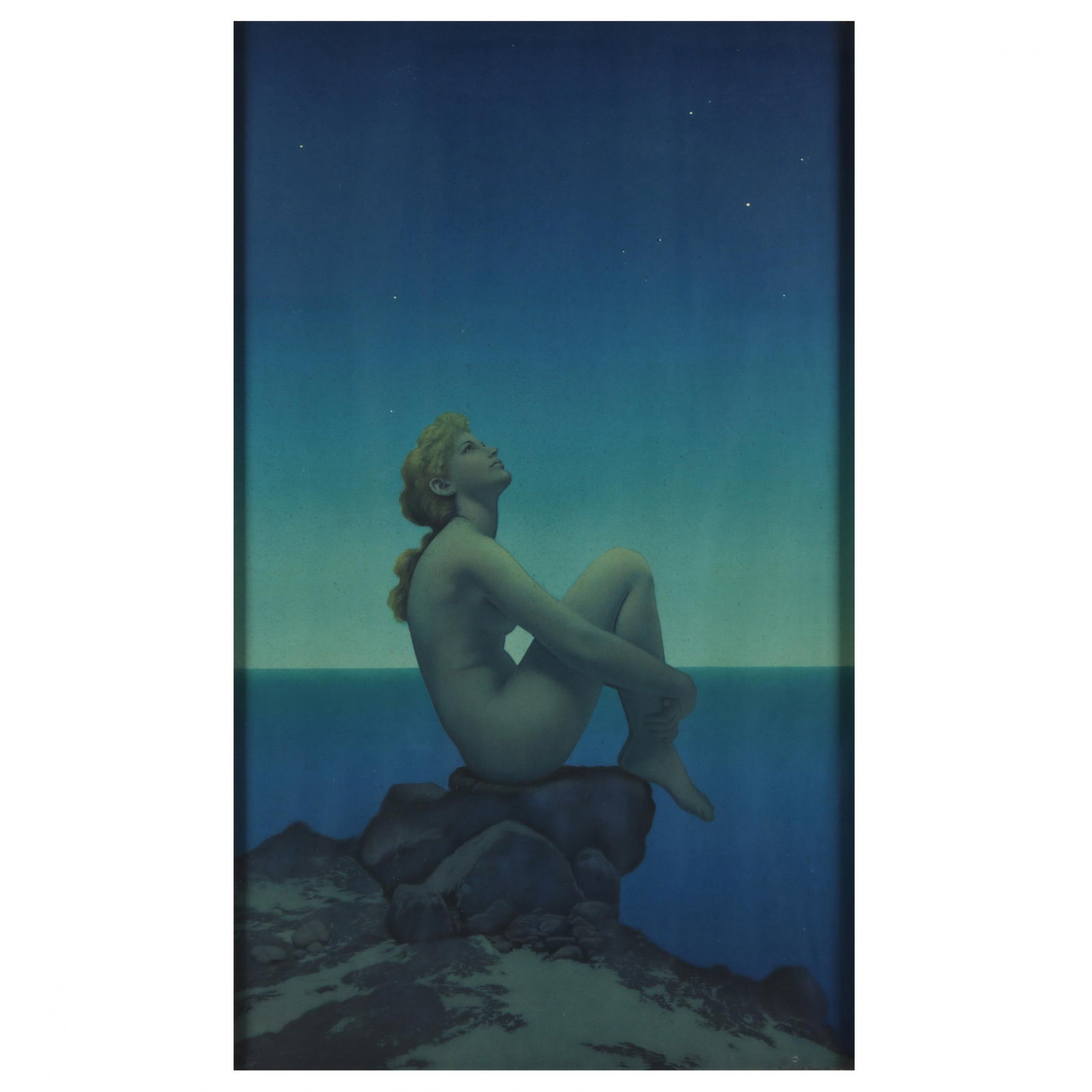 Maxfield Parrish (American, 1870-1966),  Stars (1 of 5)