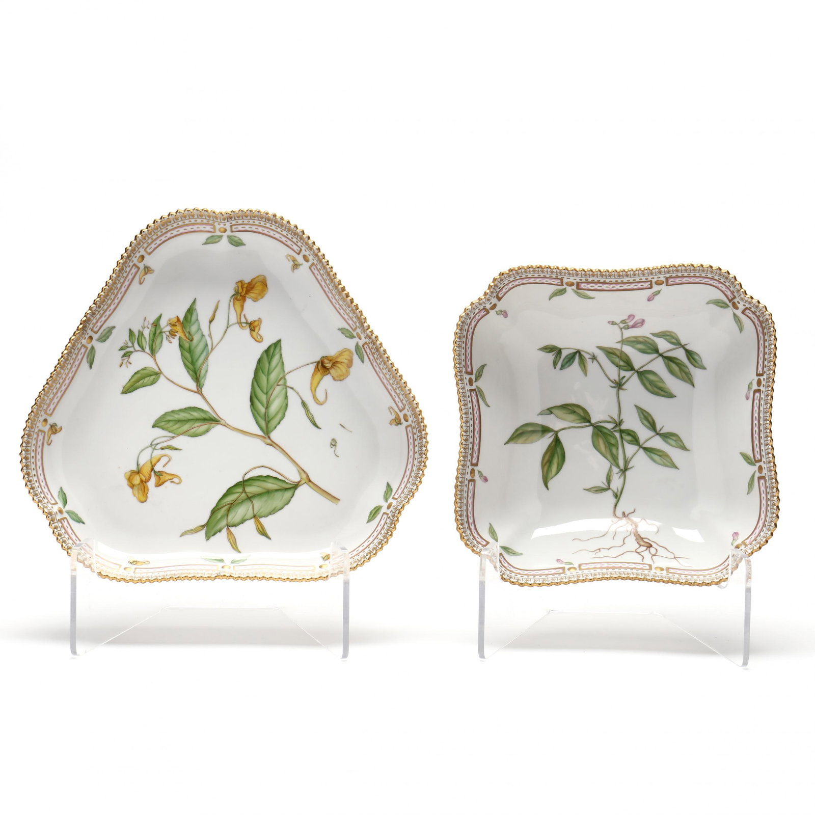 Two Royal Copenhagen 'Flora Danica' Serving Dishes (1 of 10)