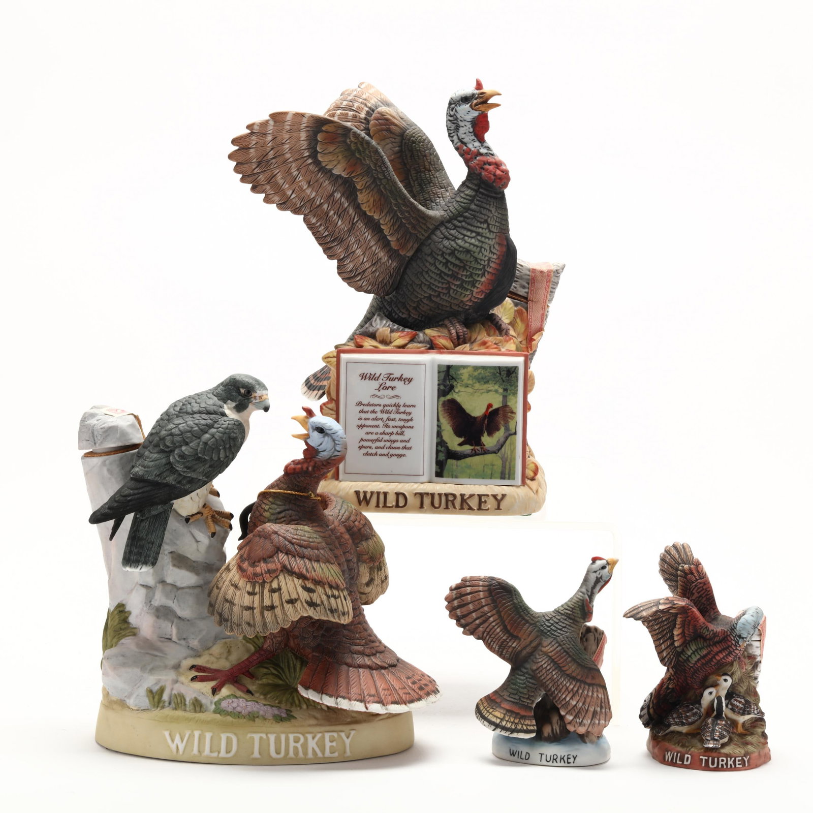 Wild Turkey Bourbon Whiskey in Porcelain Decanters: Wild Turkey Bourbon Whiskey in Porcelain Decanters The buyer acknowledges that he/she is acting within compliance with their state and local laws in regards to the purchase, transportation and deliver