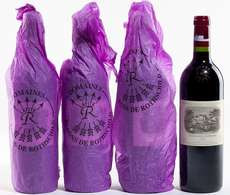 Chateau Lafite Rothschild: Chateau Lafite Rothschild "...Deep and generous aromas of blackberries, fresh tobacco and minerals. It's full-bodied, with big velvety tannins and a superlong finish. Like a fine cashmere sweater."(96