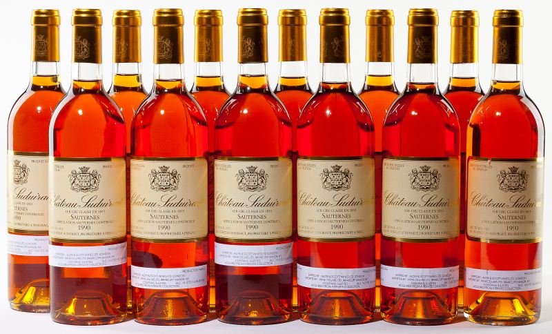 Chateau Suduiraut: Chateau Suduiraut "Botrytis bomb. Gold color. Loads of spicy, almond and toffee character with pineapple fruit.Full-bodied, very sweet and very, very ripe. Blistering long finish. A bit rustic, but am