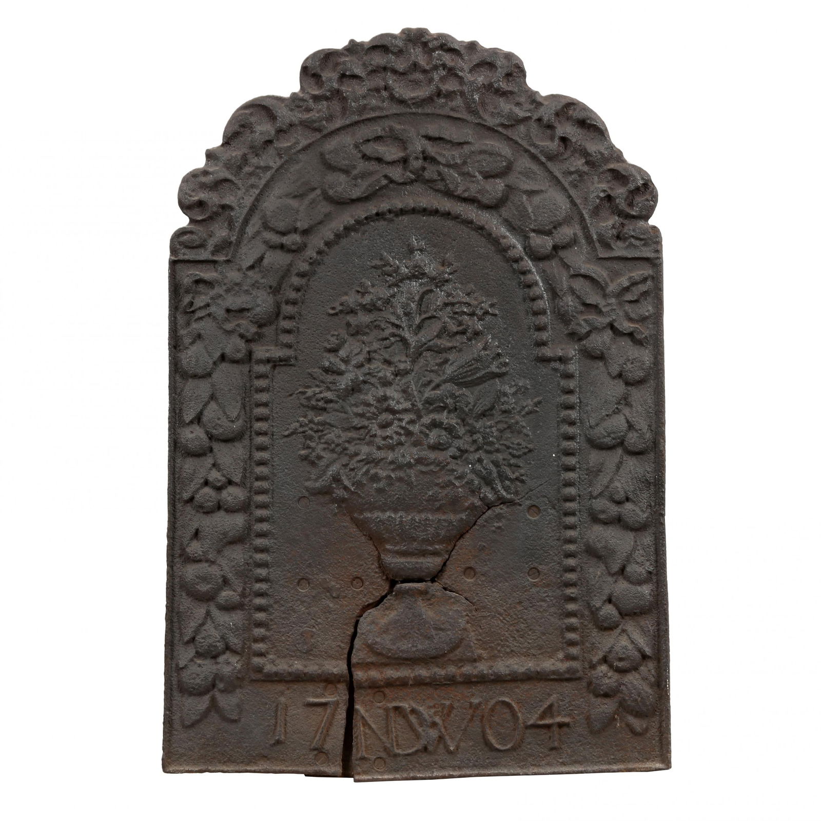 Very Early Cast Iron Fireback (1 of 3)
