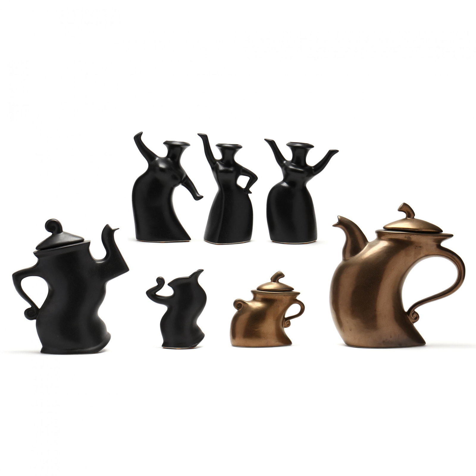 Michael Lambert (American, 20th Century), Seven Pieces of Figural Pottery (1 of 8)