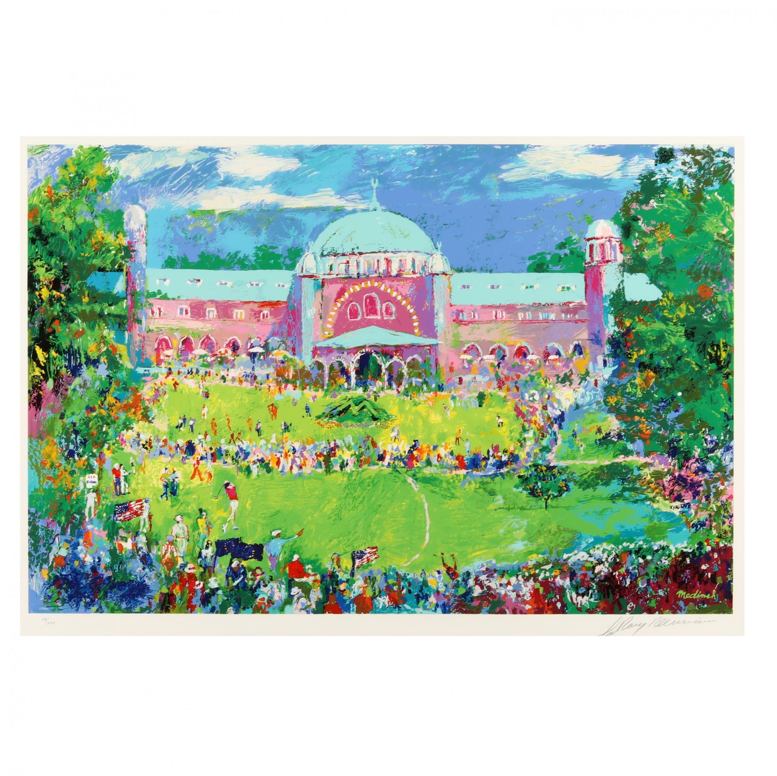 LeRoy Neiman (American, 1921–2012),  Ryder Cup Medinah (1 of 7)