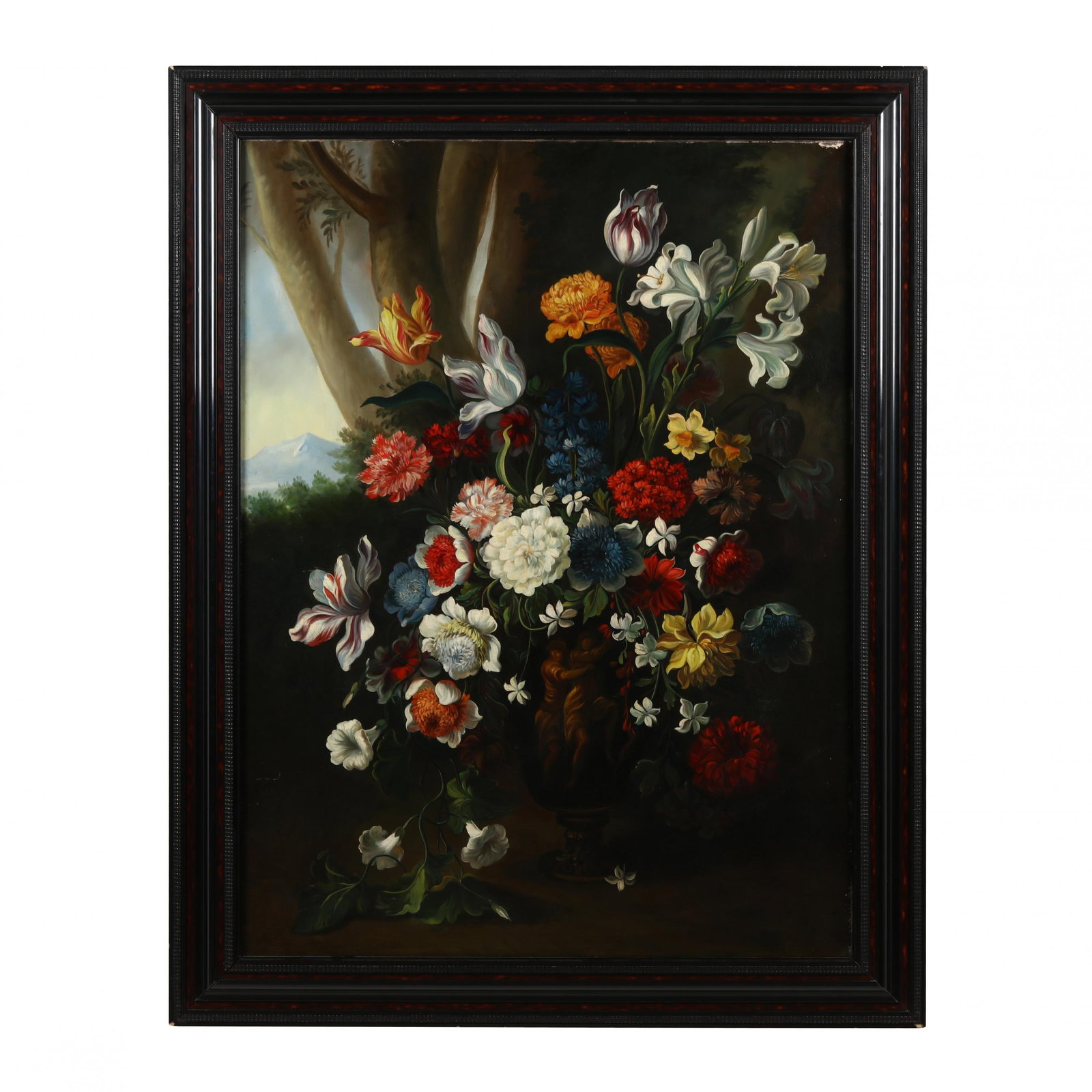 Dutch School (19th Century), Still Life Vase of Flowers (1 of 5)