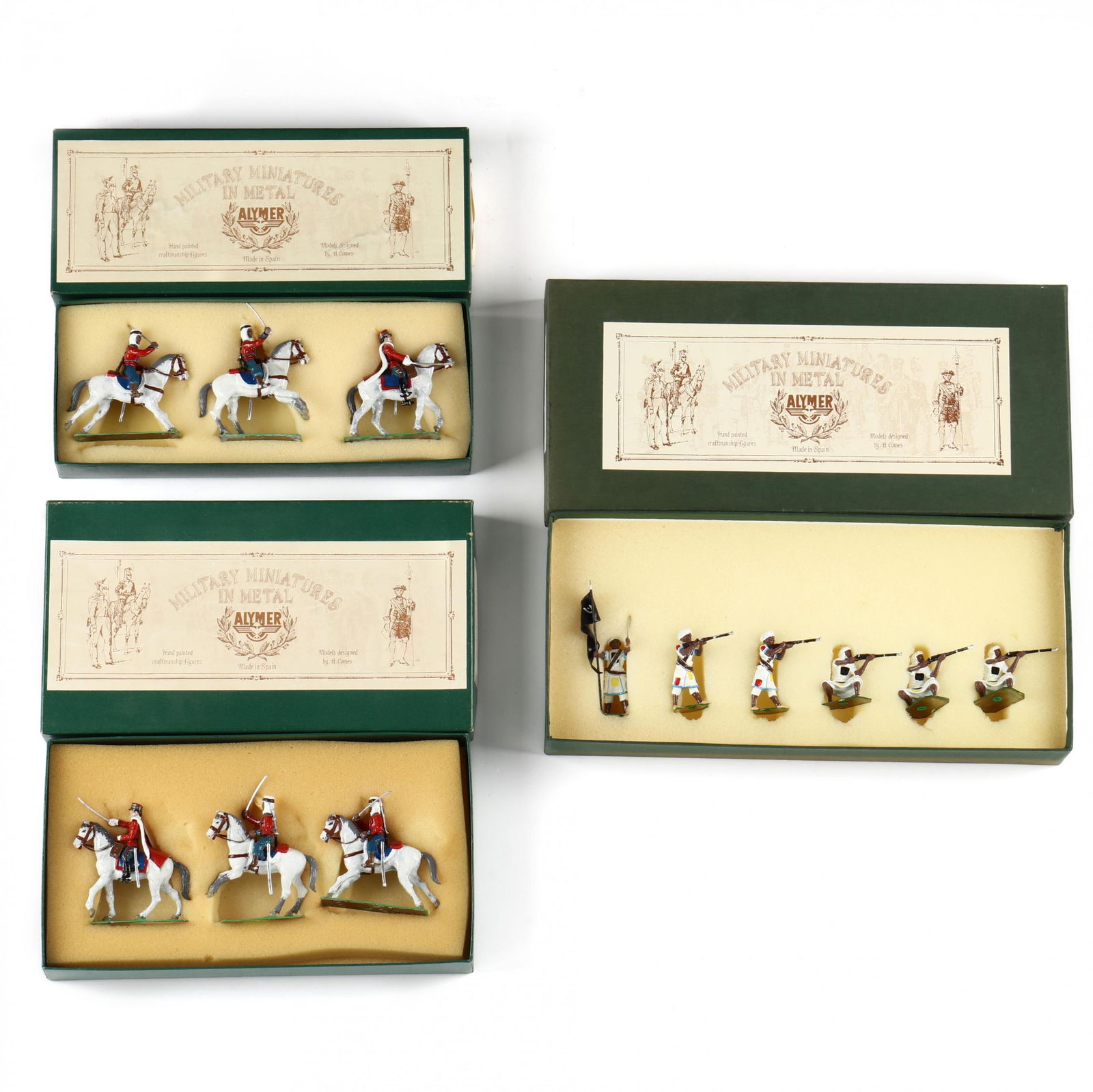 Three Boxed Editions Alymer Military Miniatures (1 of 4)