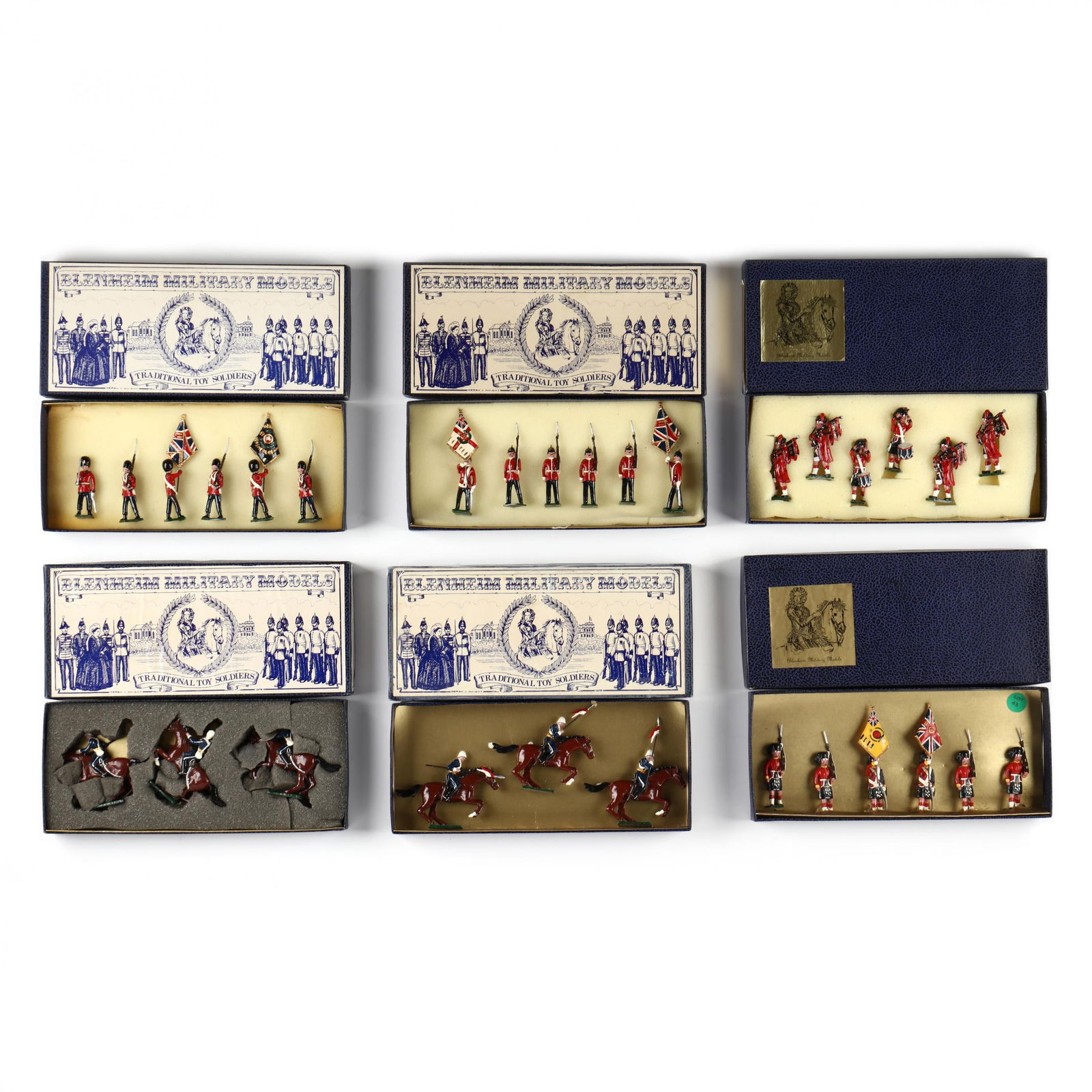 Six Boxed Editions Blenheim Military Miniatures. (1 of 8)