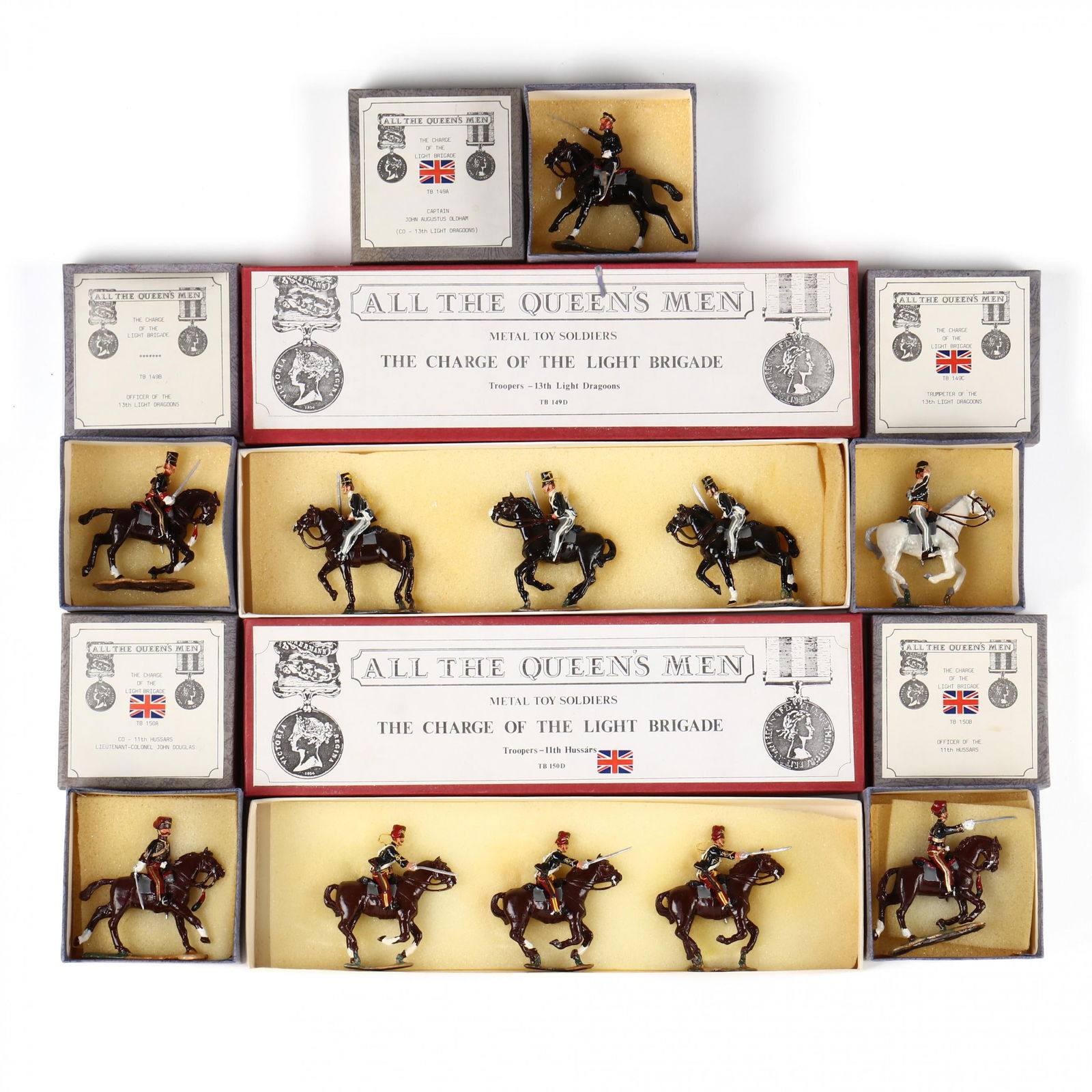 All The Queens Men Military Miniatures "Charge of the Light Brigade Series" (1 of 4)