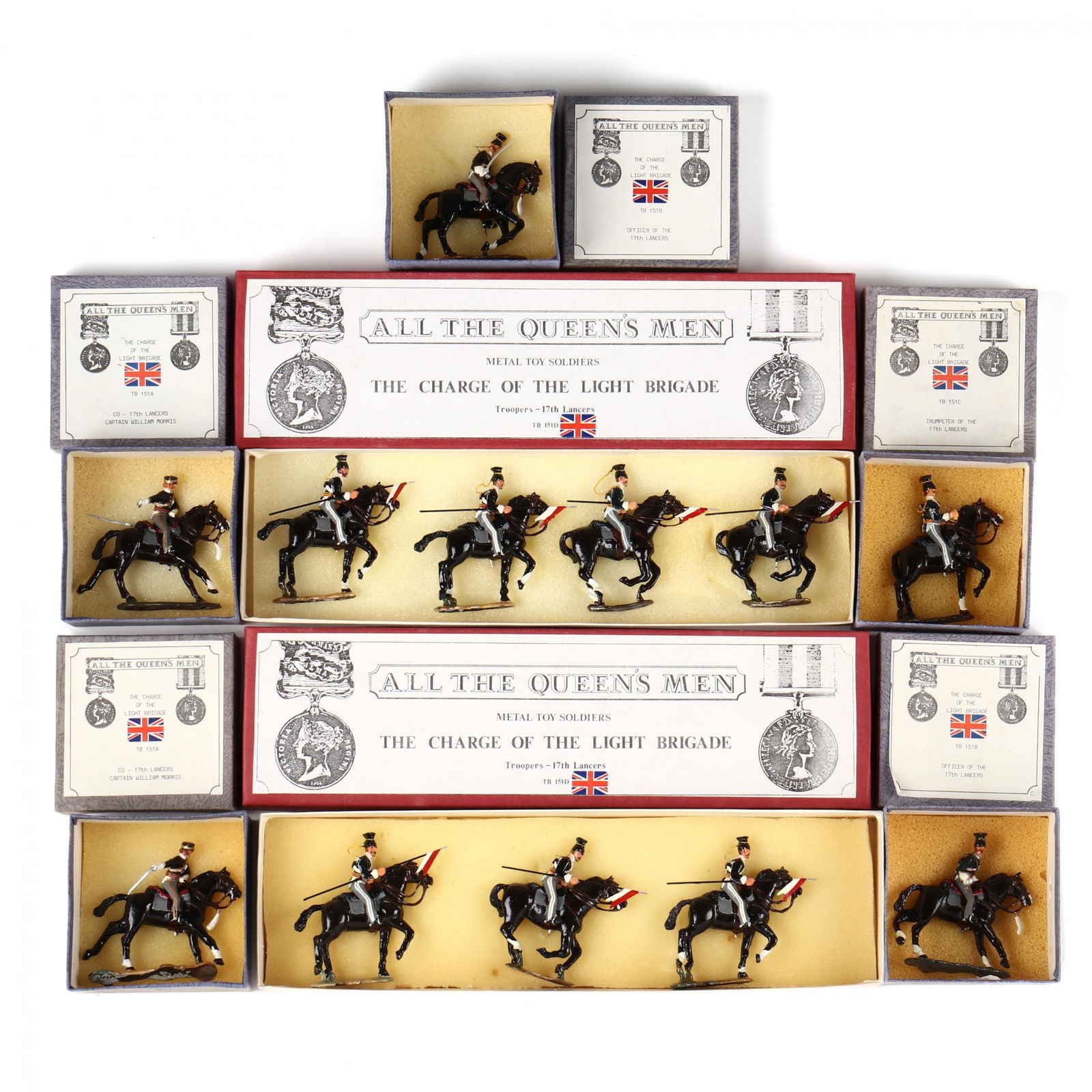 All The Queens Men Military Miniatures "Charge Of The Light Brigade" Series (1 of 4)