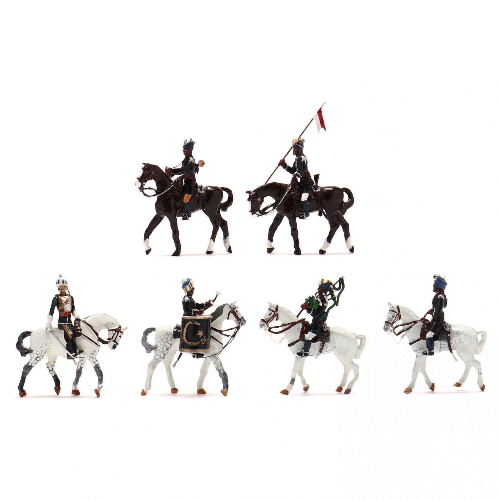 Group of All The Queen's Men British Indian Army Troops (1 of 5)