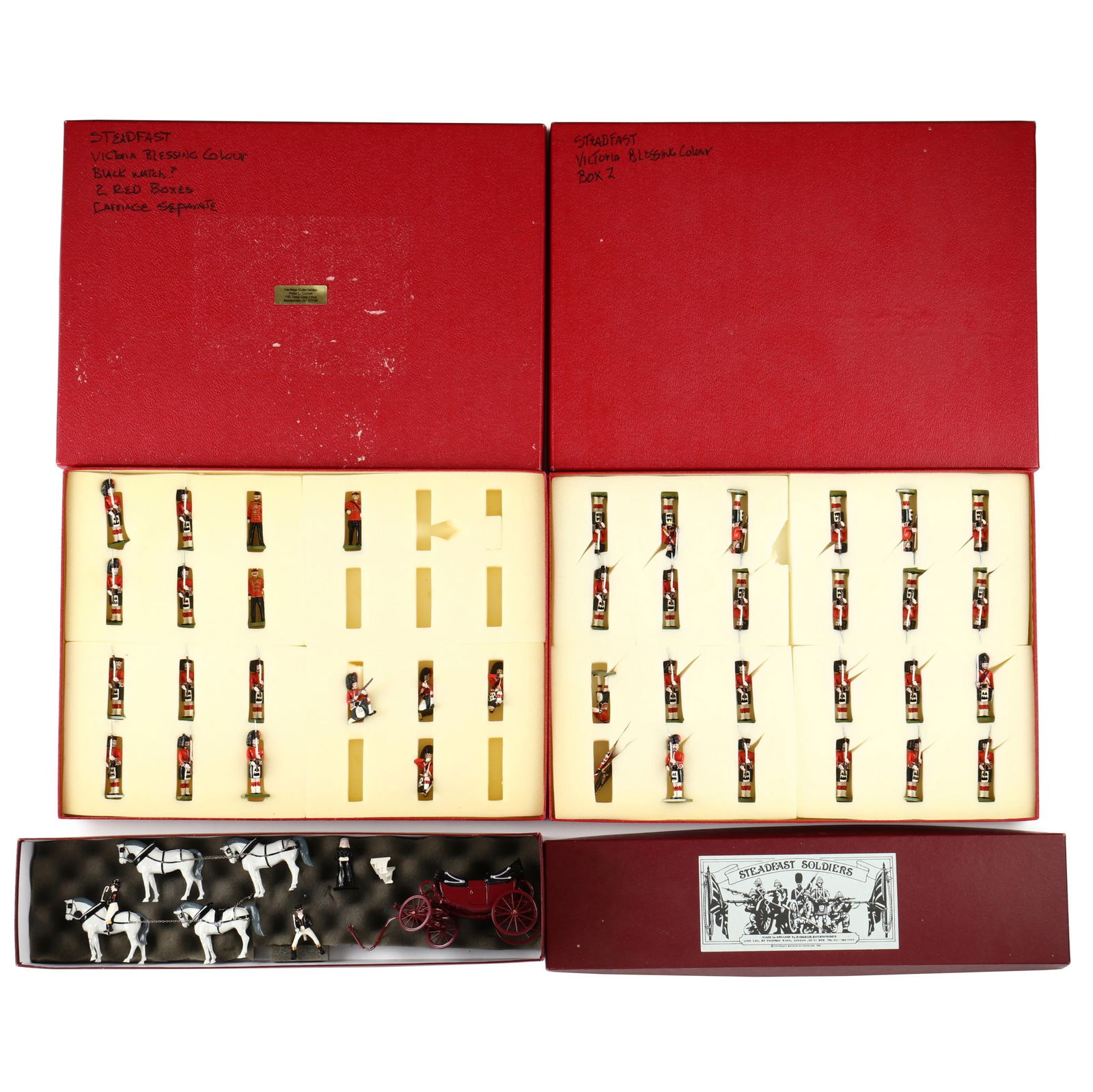 Steadfast Military Miniatures, Victoria and Black Watch Colour Party, Partial Set (1 of 4)