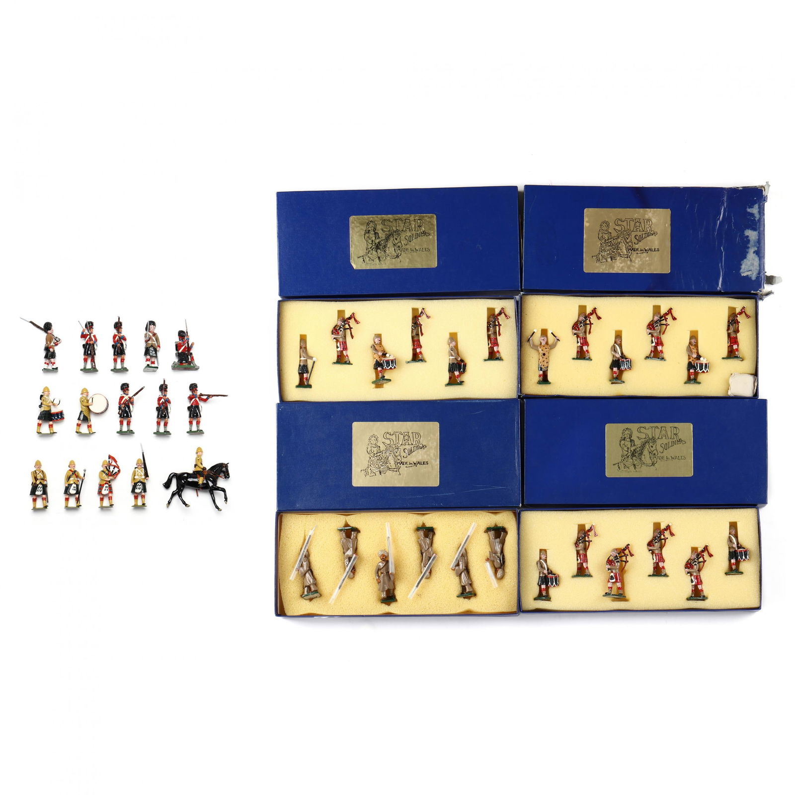 Four Boxed Editions Star Military Miniature Sets (1 of 7)