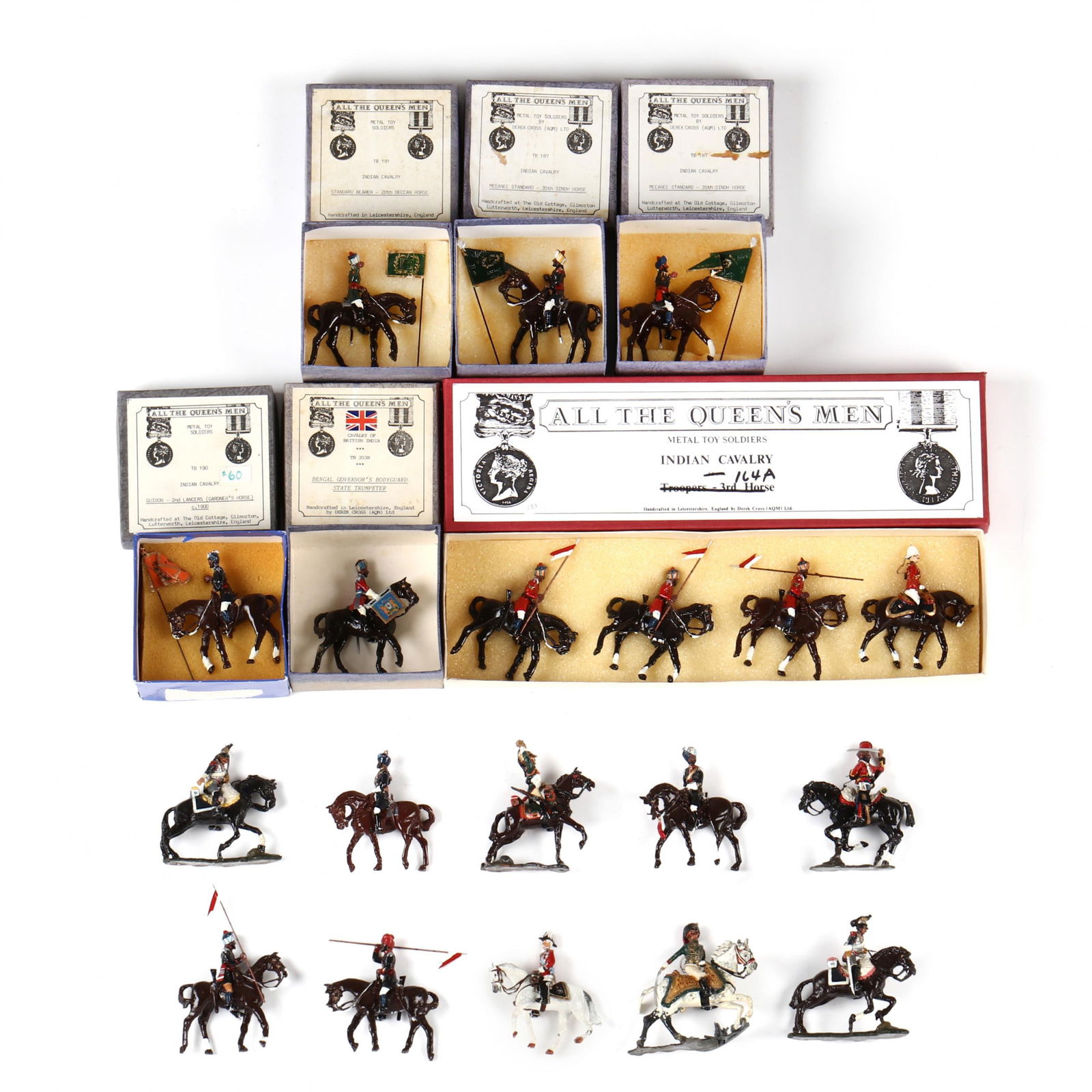 All The Queen's Men Military Miniatures, India and France (1 of 4)
