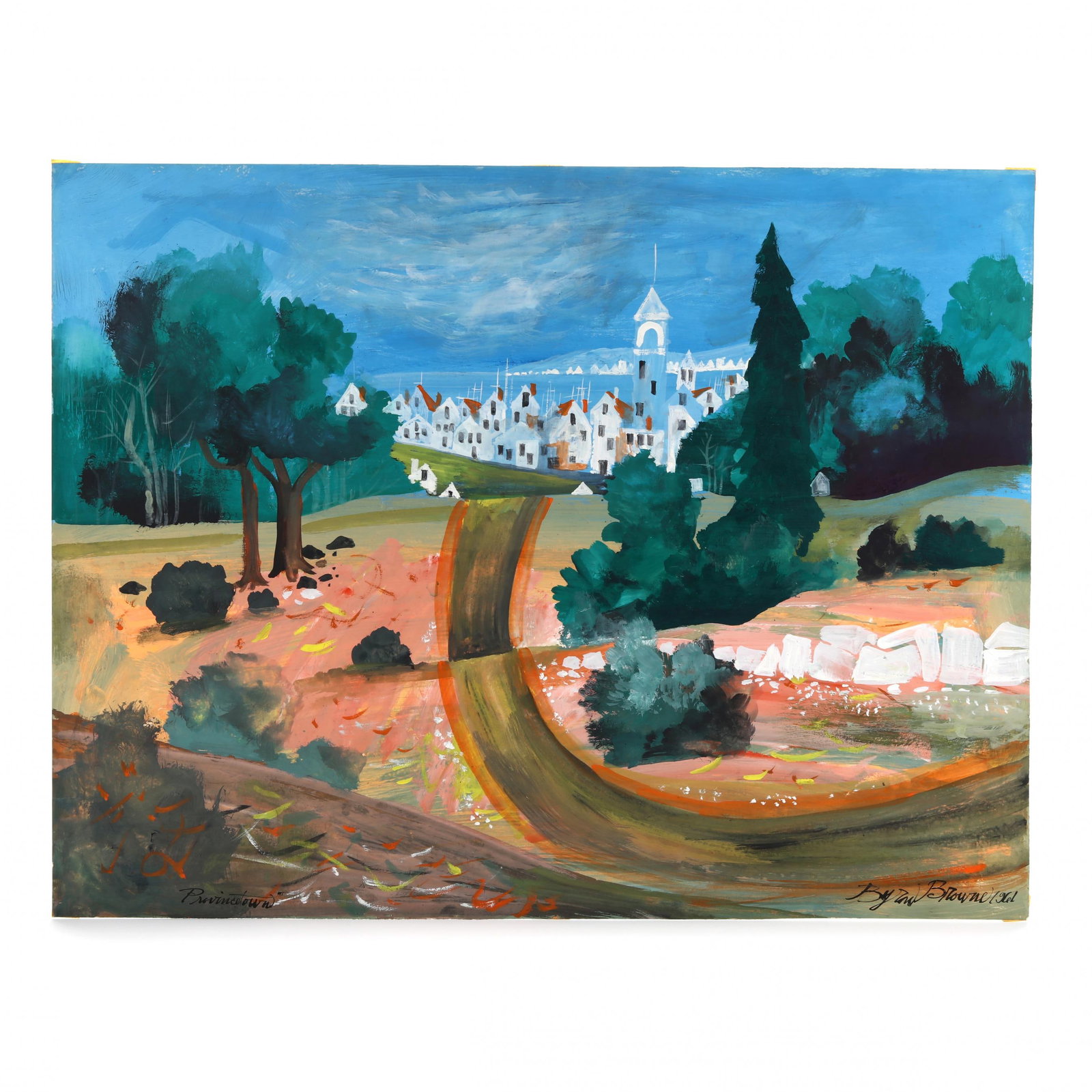 Byron Browne (American, 1907-1961),  Provincetown (1 of 6)