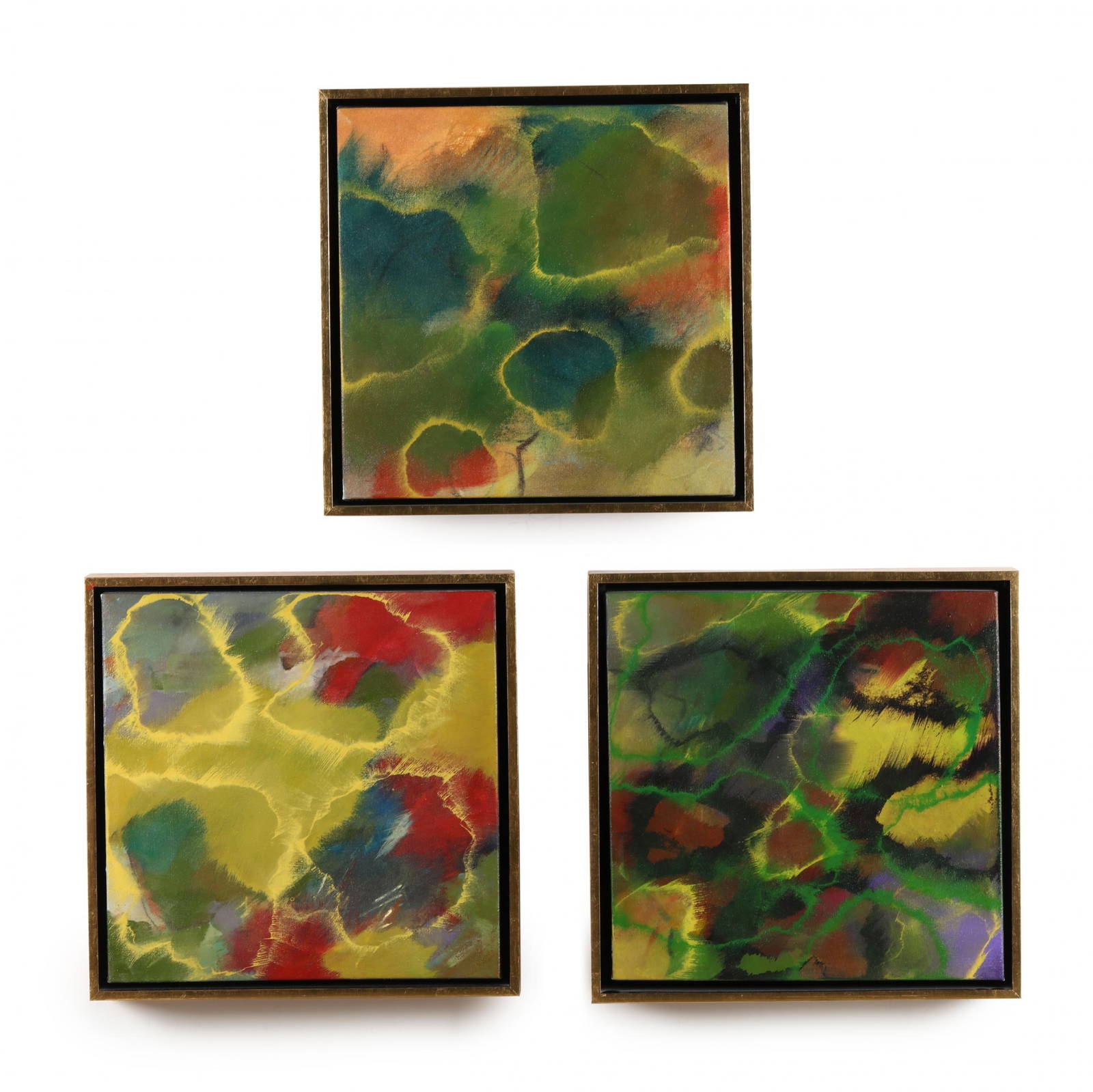 Cynthia Knapp (american), Threading The Wave (three Works) Auction