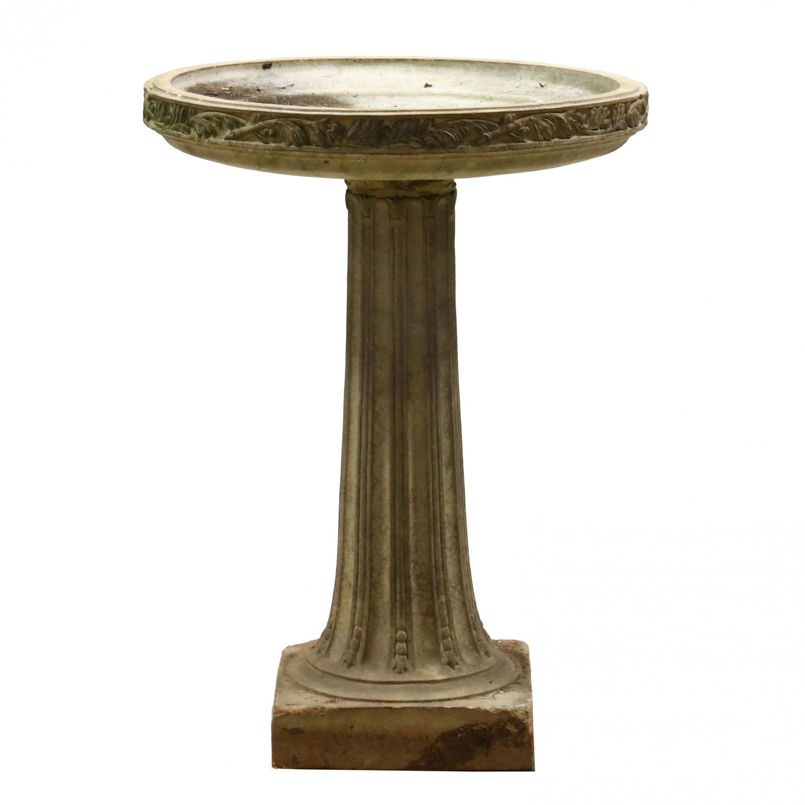 Belle Époque Cast Stone Bird Bath (1 of 7)