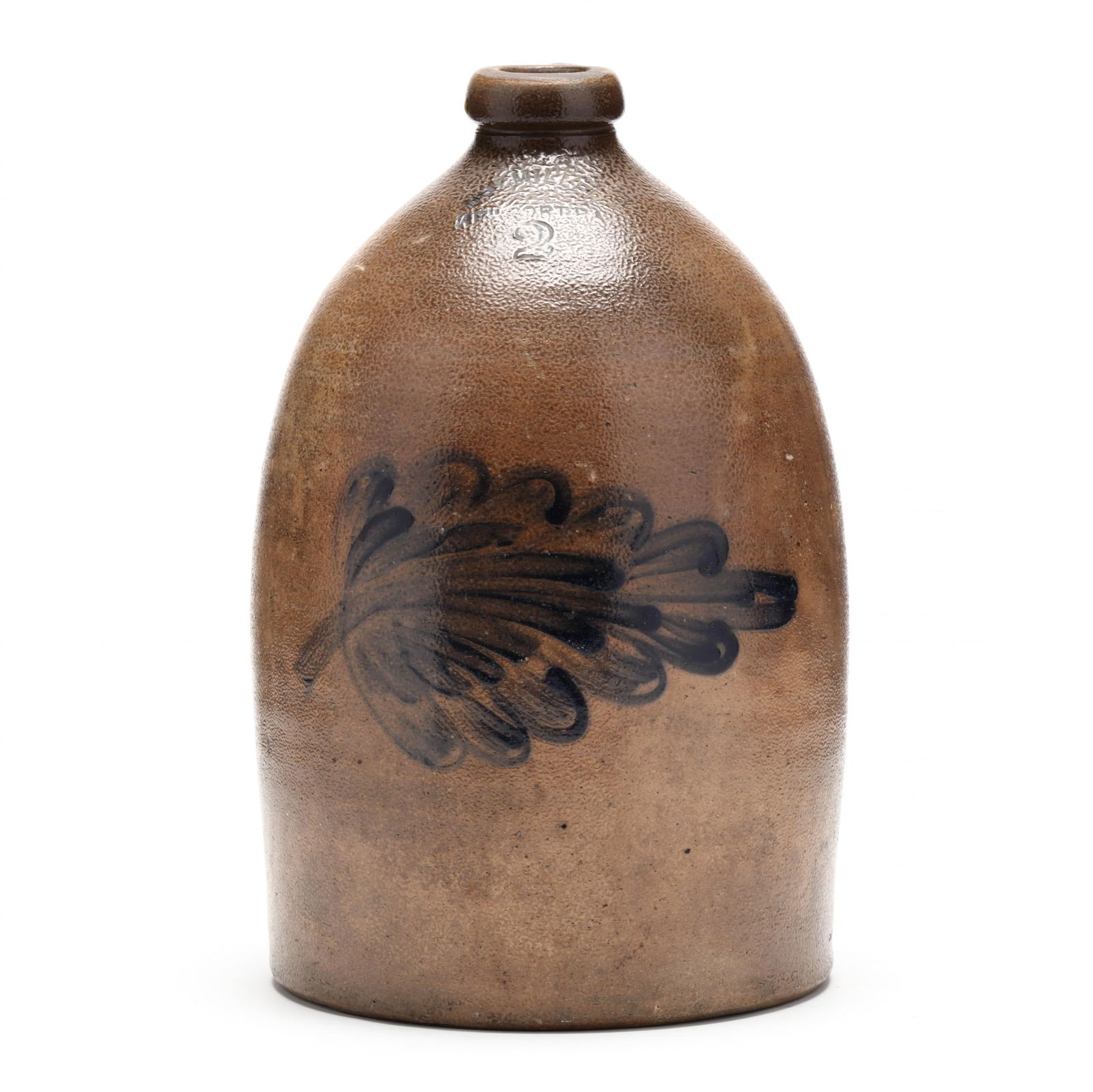 M. & T. Miller (Pennsylvania, 19th century), Two Gallon Jug (1 of 8)