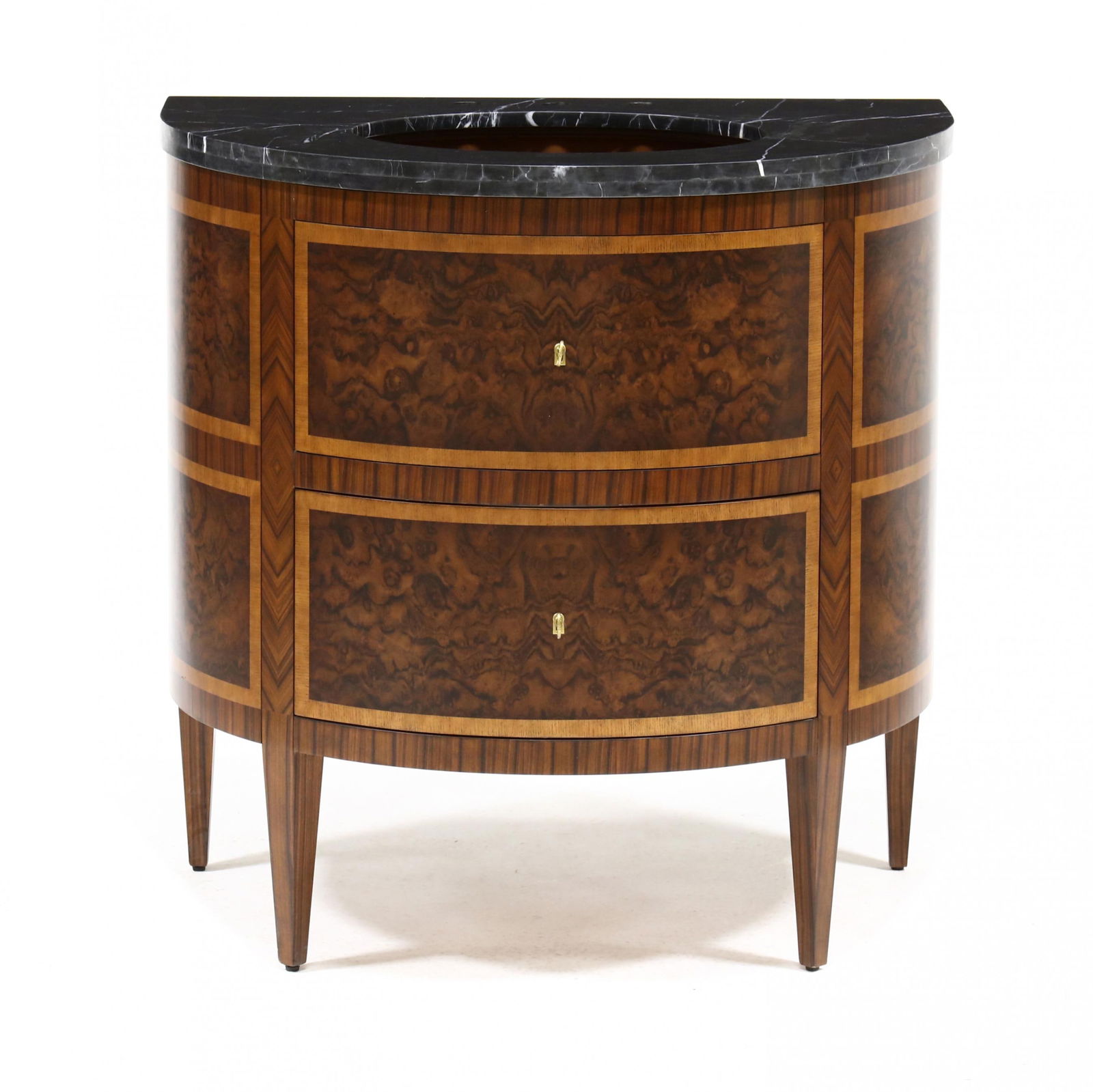 Modern History, George III Style Demilune Vanity (1 of 6)